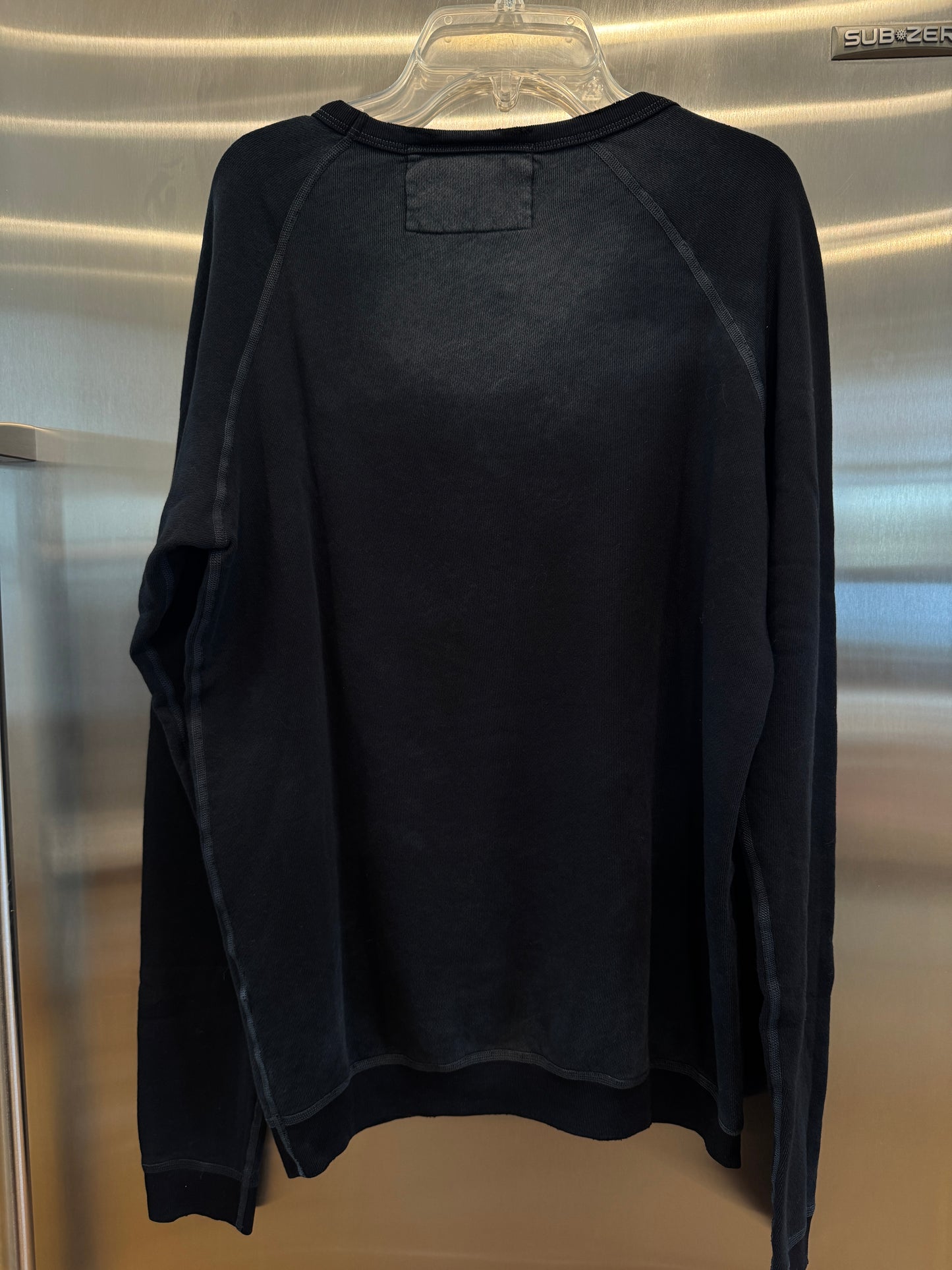 Freecity Unisex Crewneck Sweatshirt- Black / Yellow
