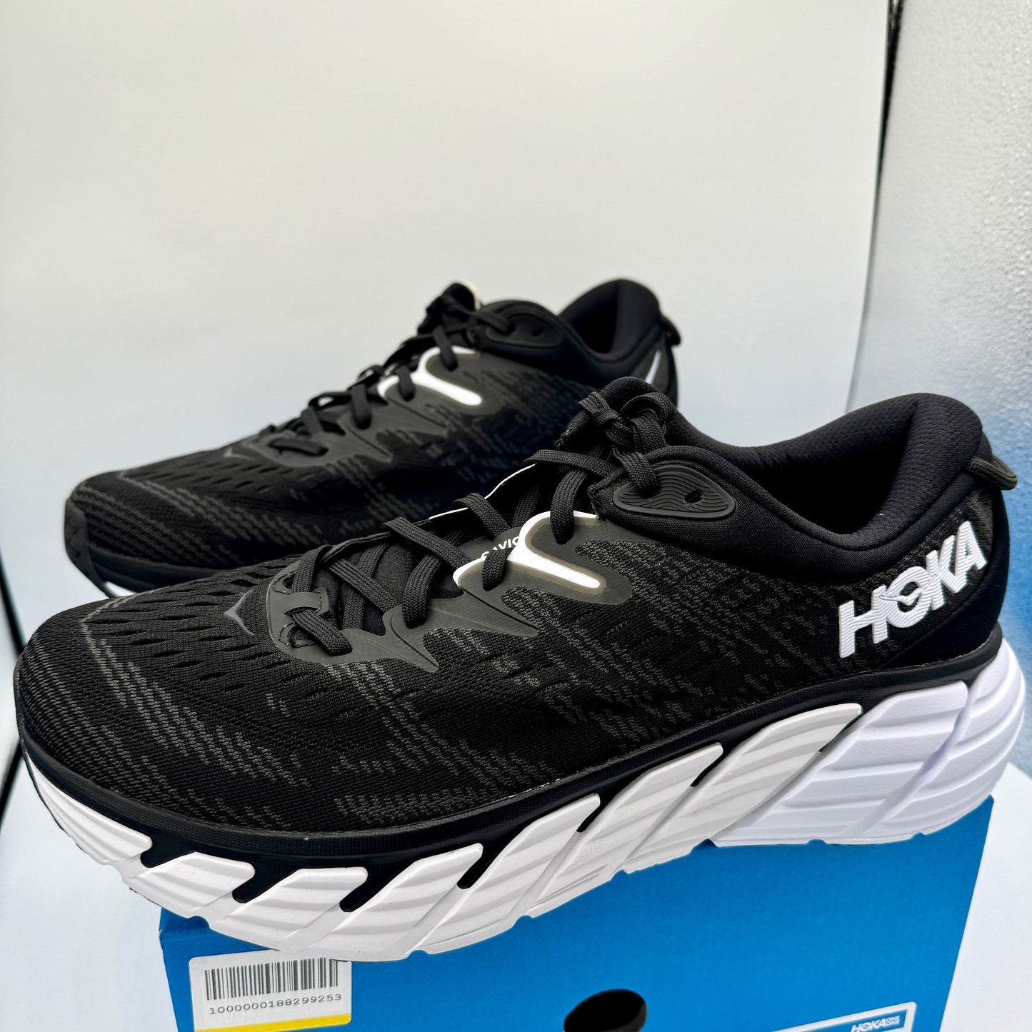 Hoka Gaviota 4 Women's Running Shoes black / white - cushioned