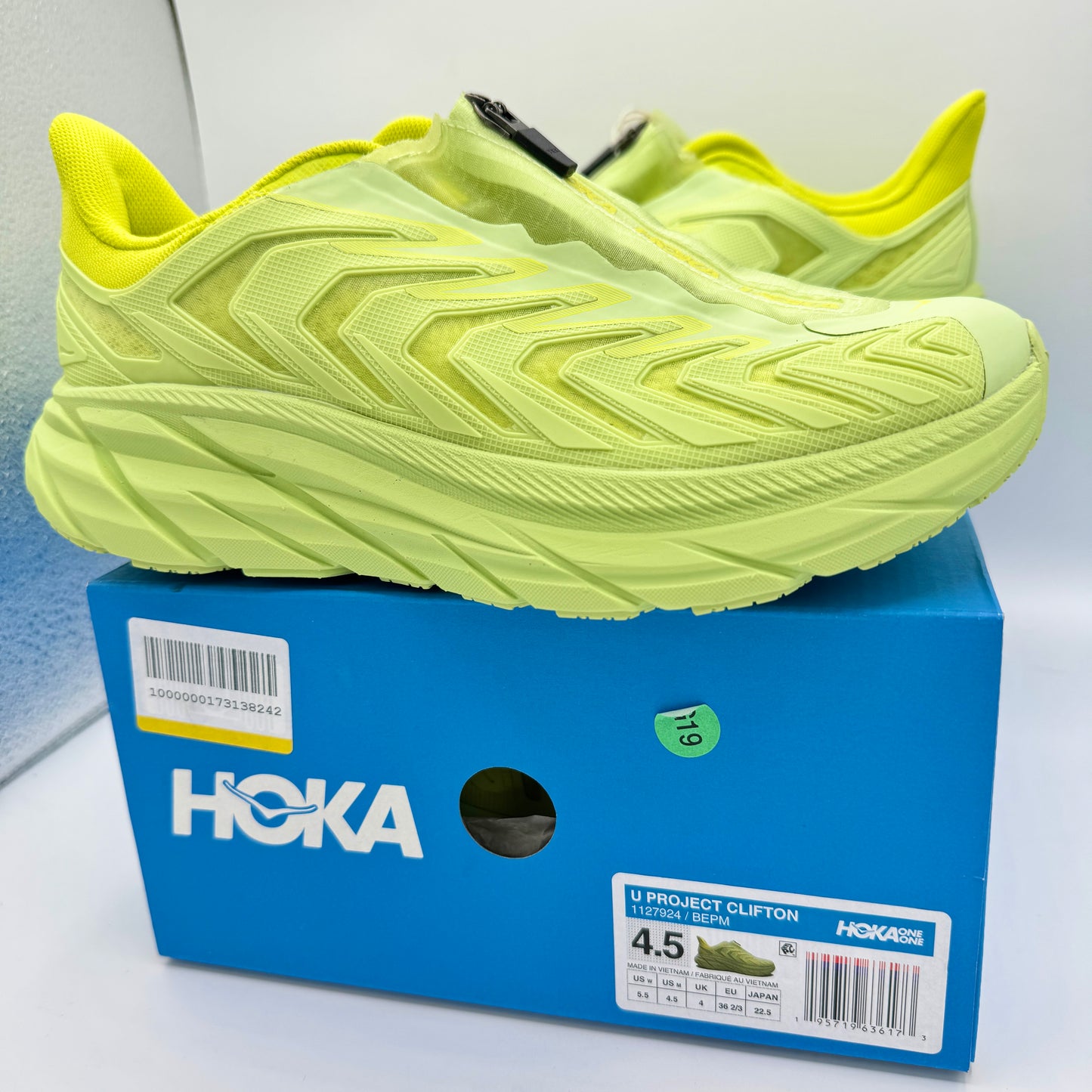 Hoka Project Clifton Butterfly Evening Primrose Unisex Sneaker Shoes BEPM