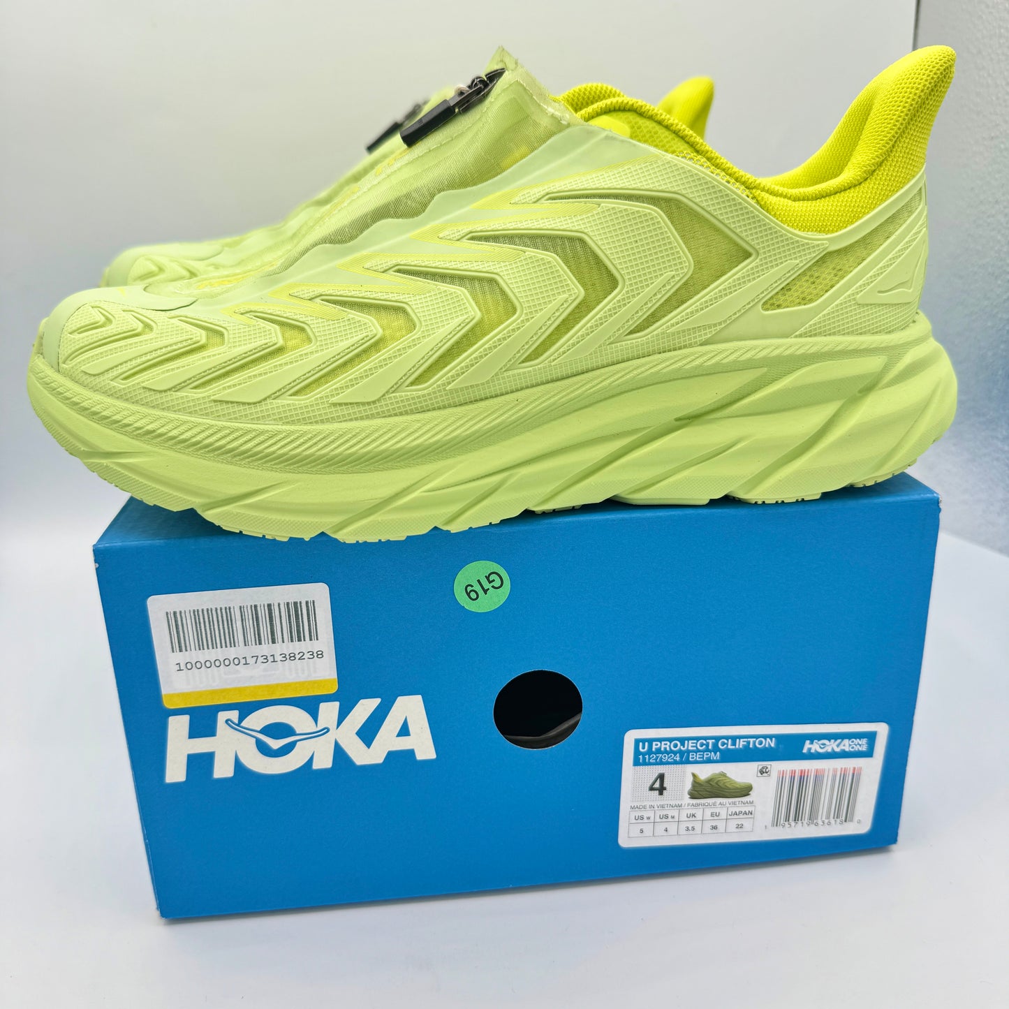 Hoka Project Clifton Butterfly Evening Primrose Unisex Sneaker Shoes BEPM