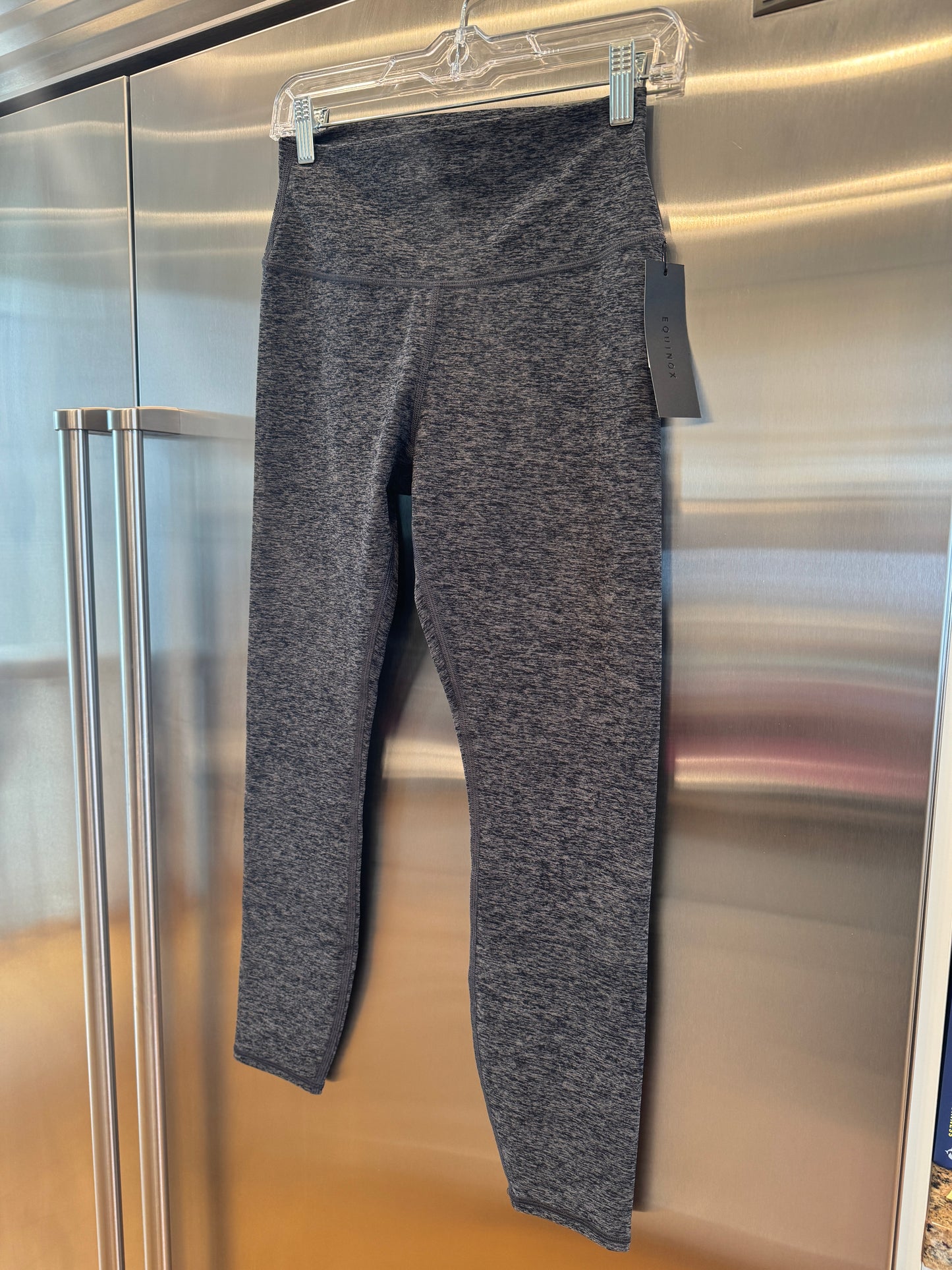 Alo Yoga Alosoft Highlight Leggings HW 7/8 Athletic Grey Heather
