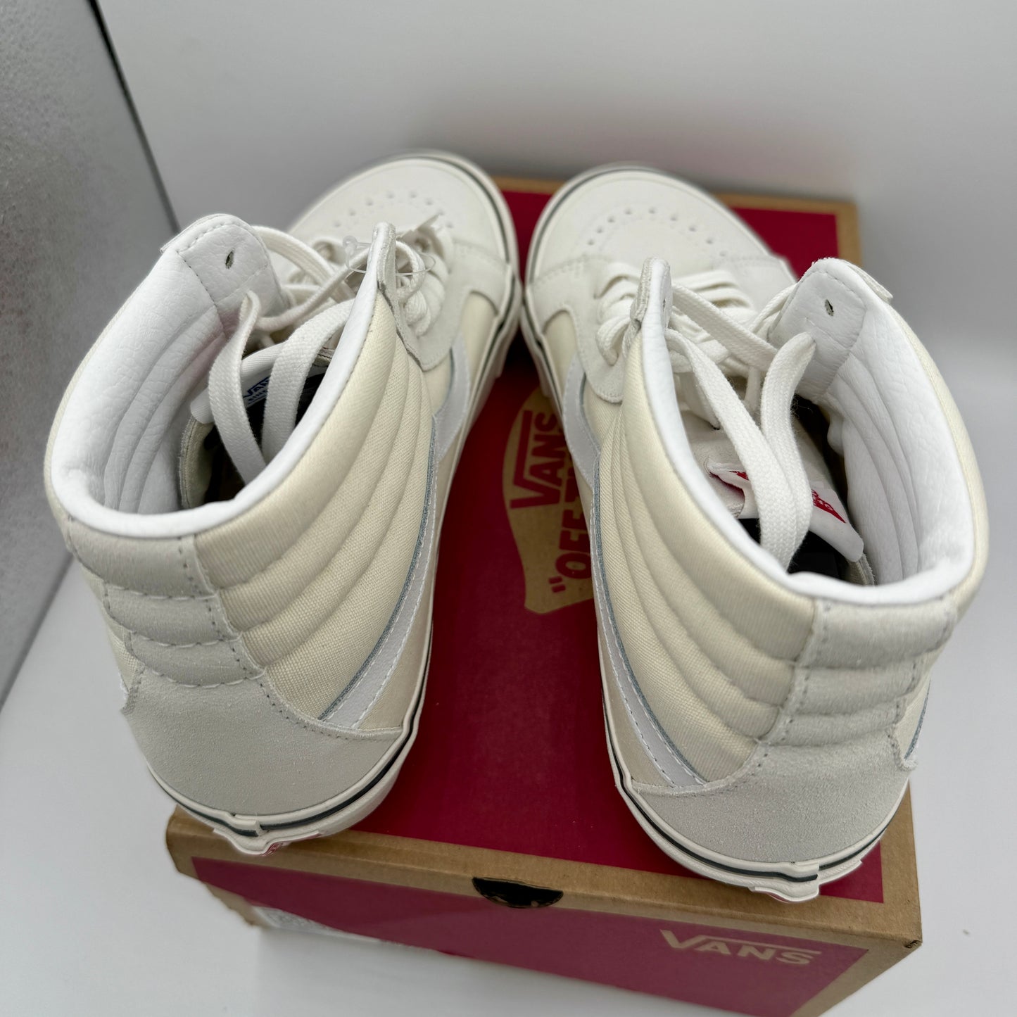 Vans Sk8 Hi 38 DX Cream OG White Anaheim Factory Edition UNISEX Brand New Sneakers