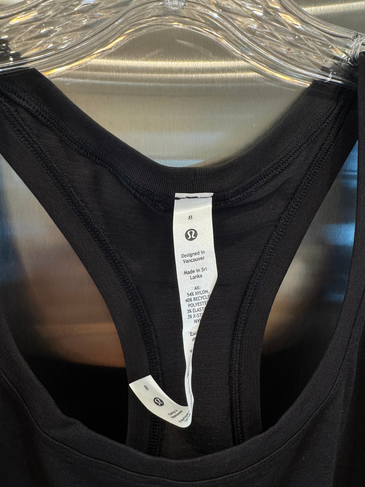 Lululemon Swiftly Tech Racerback 2.0 Tank Top - Race Length in Black