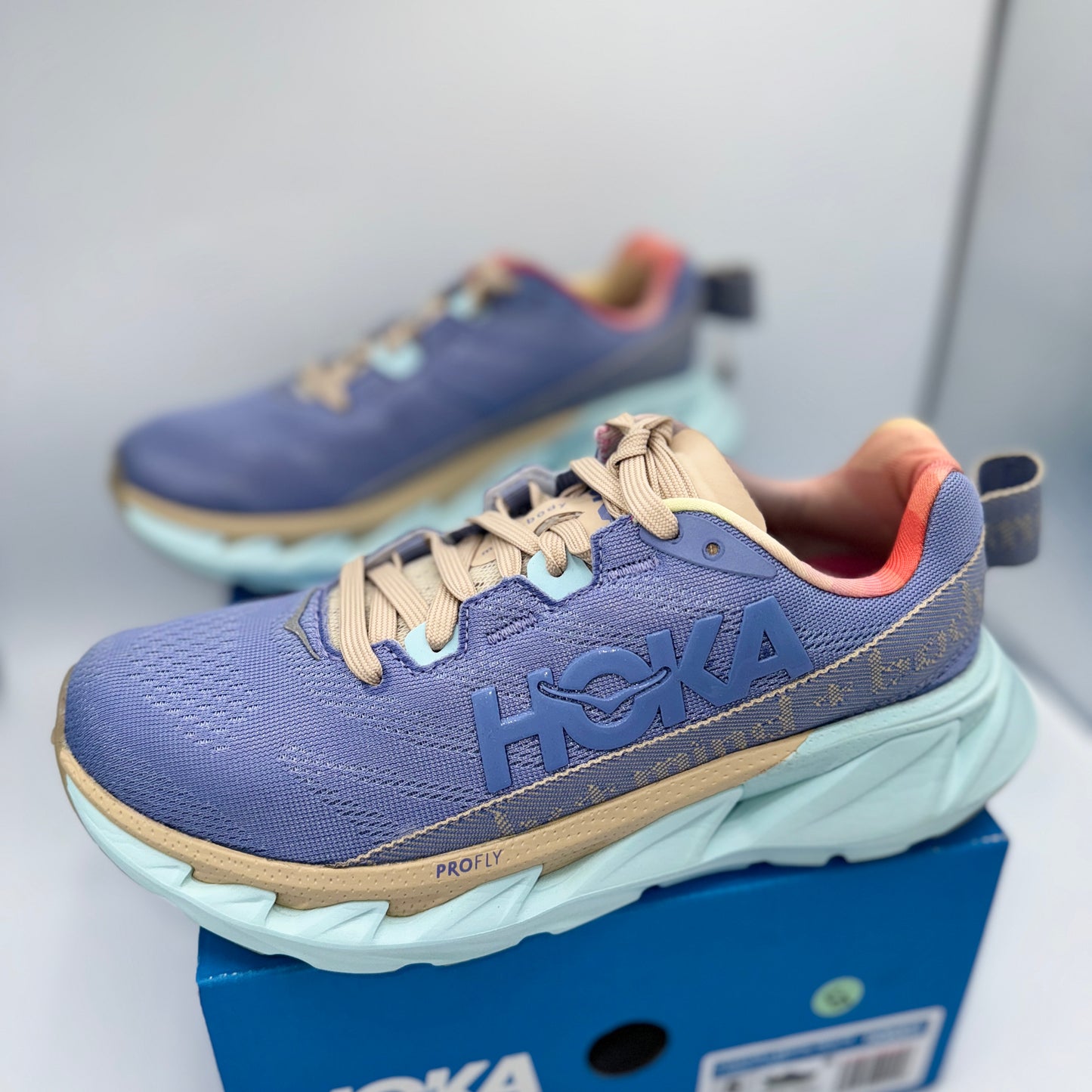 Hoka Elevon 2 Running Shoes Mental Health Sneakers Unisex Hoka One One Purple