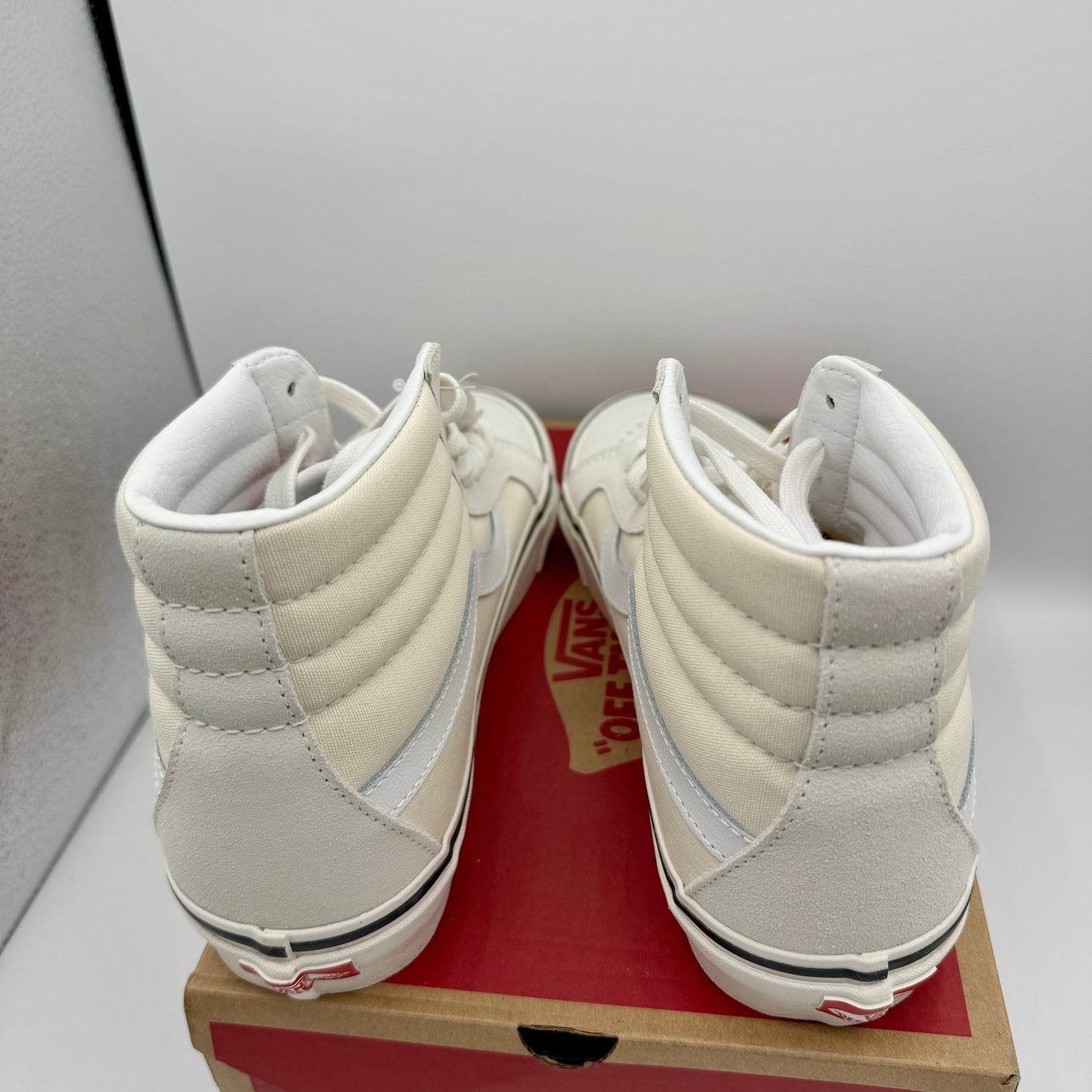 Vans Sk8 Hi 38 DX Cream OG White Anaheim Factory Edition UNISEX Brand New Sneakers