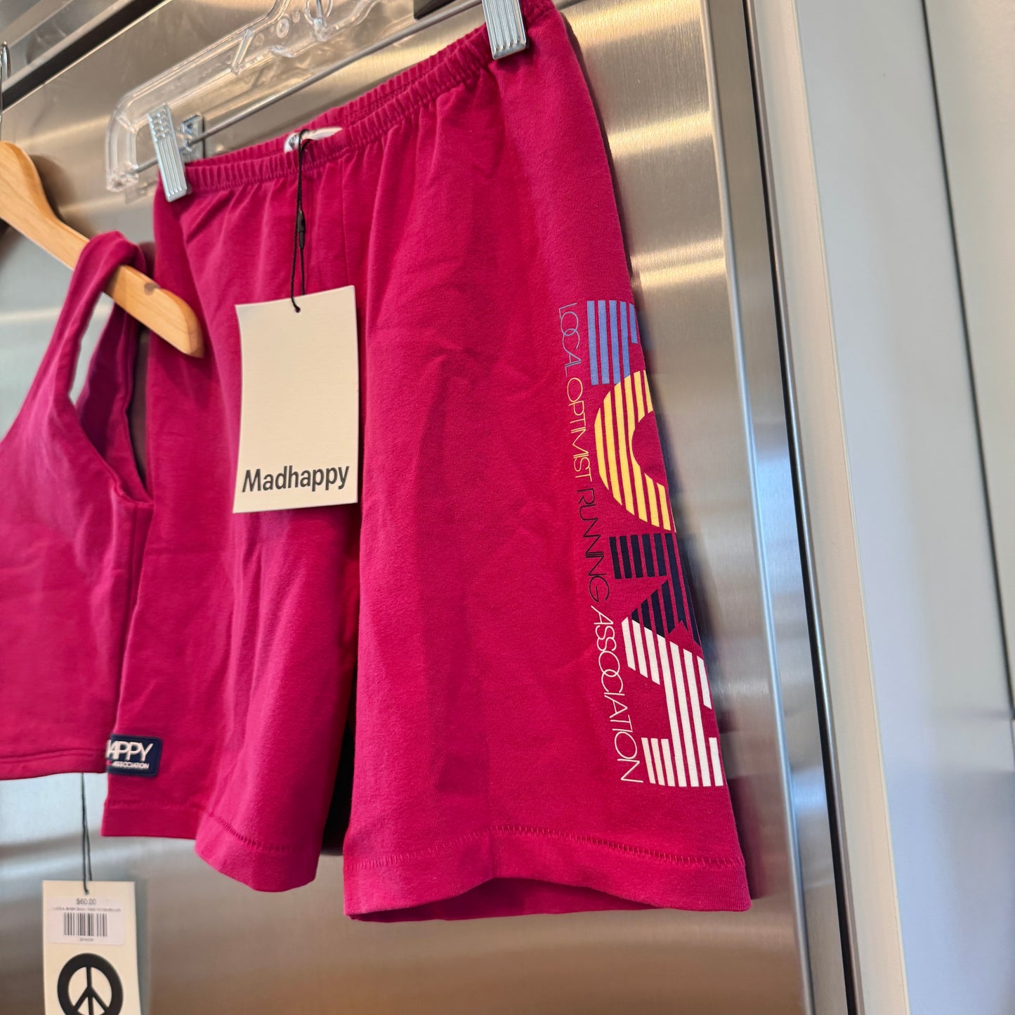 MadHappy Matching SET Local Optimist Run Club Matching Shorts and Top