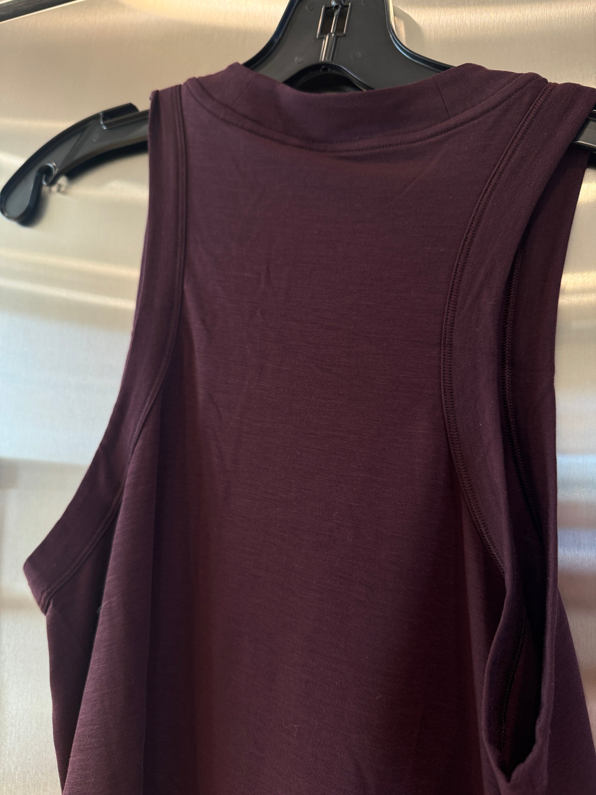 Lululemon Jersey Training Tank Top , Women’s in Black Plum Dark Burgundy Red