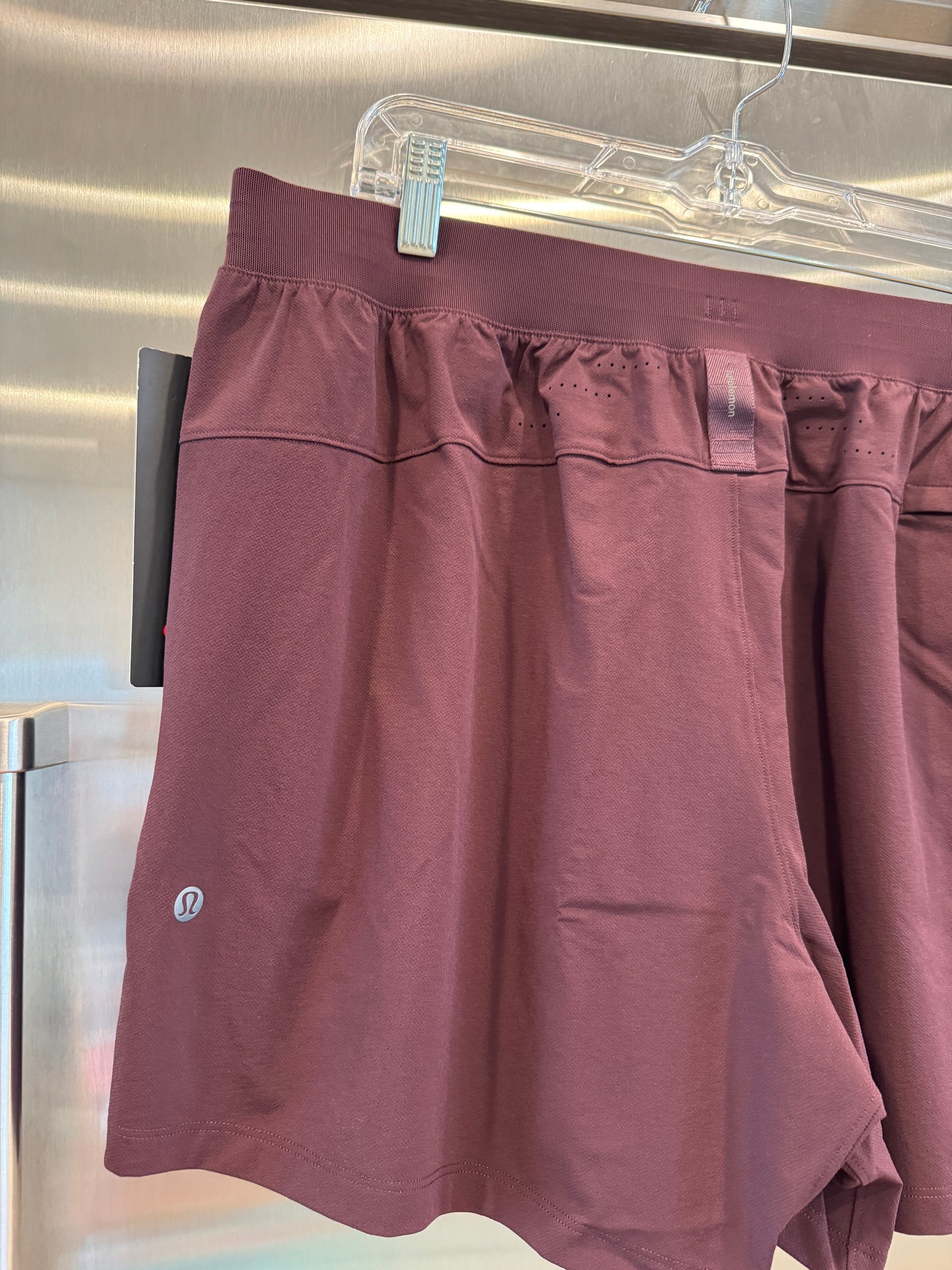 Lululemon License To Train Short 5” Unlined in Goodnight Plum - Men’s