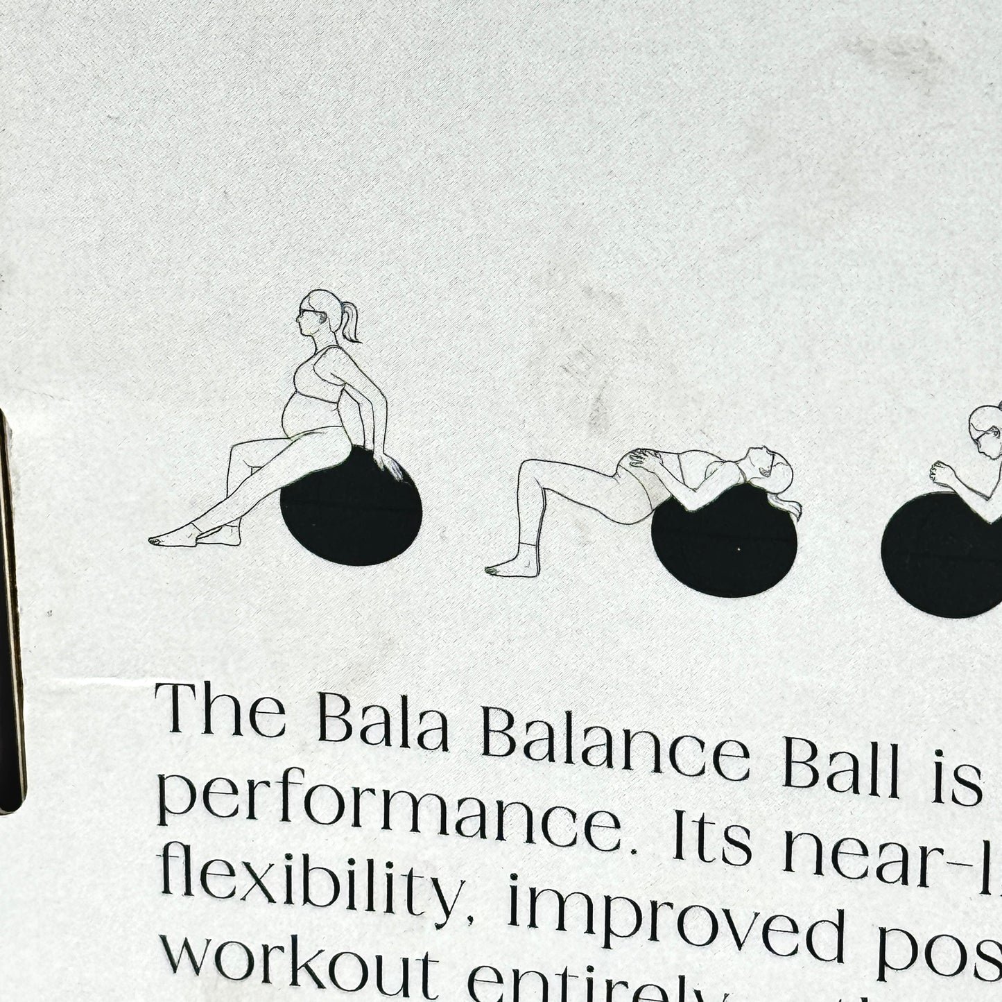 Bala Balance Ball in Charcoal Grey, Bala Mama