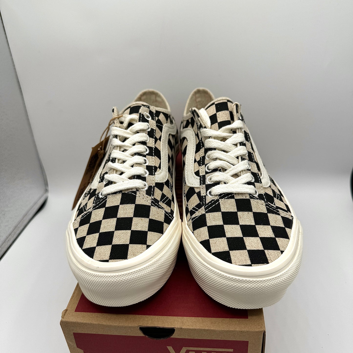 Vans Old Skool Tape Low Sneakers Eco Theory Checkerboard Sustainable Shoes