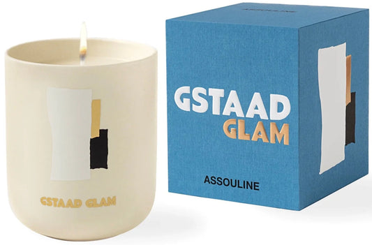 Assouline Gstaad Glam Boxed Candle