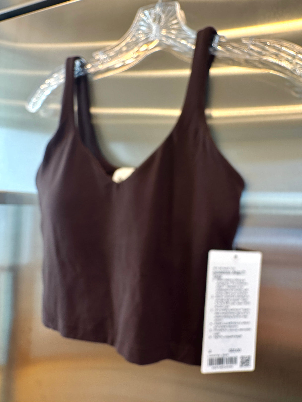 Lululemon Align Tank Top - Espresso Brown