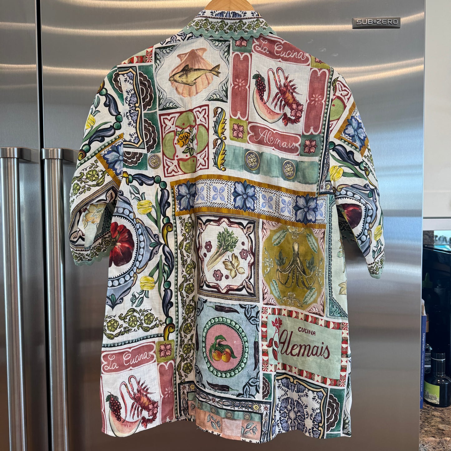 Alemais Tommasina Linen Button Down Shirt