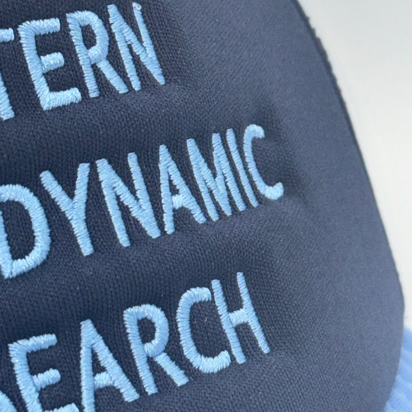 Western Hydrodynamic Research Trucker Hat Otto Promotional Logo Embroidered Blue