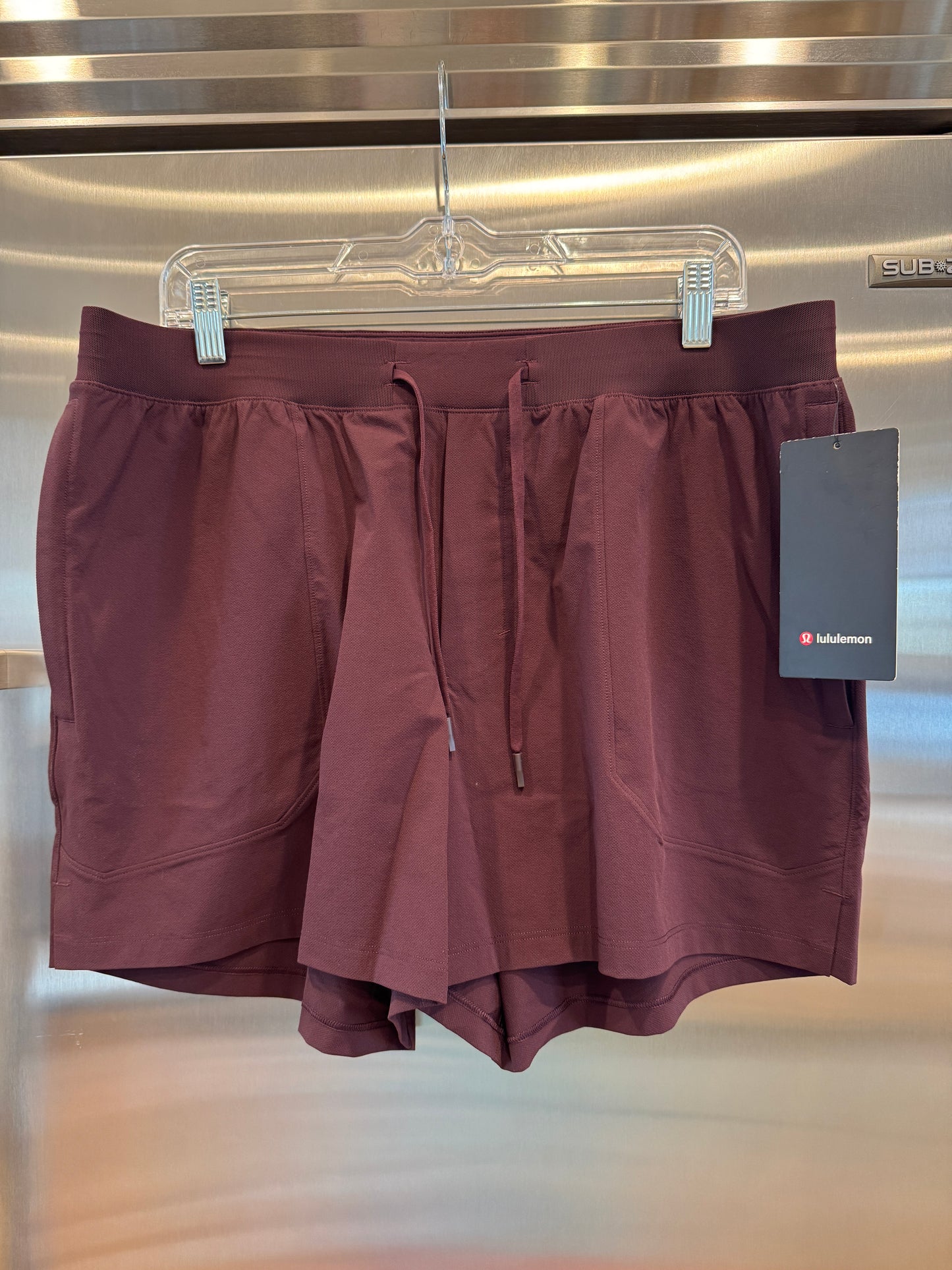 Lululemon License To Train Short 5” Unlined in Goodnight Plum - Men’s