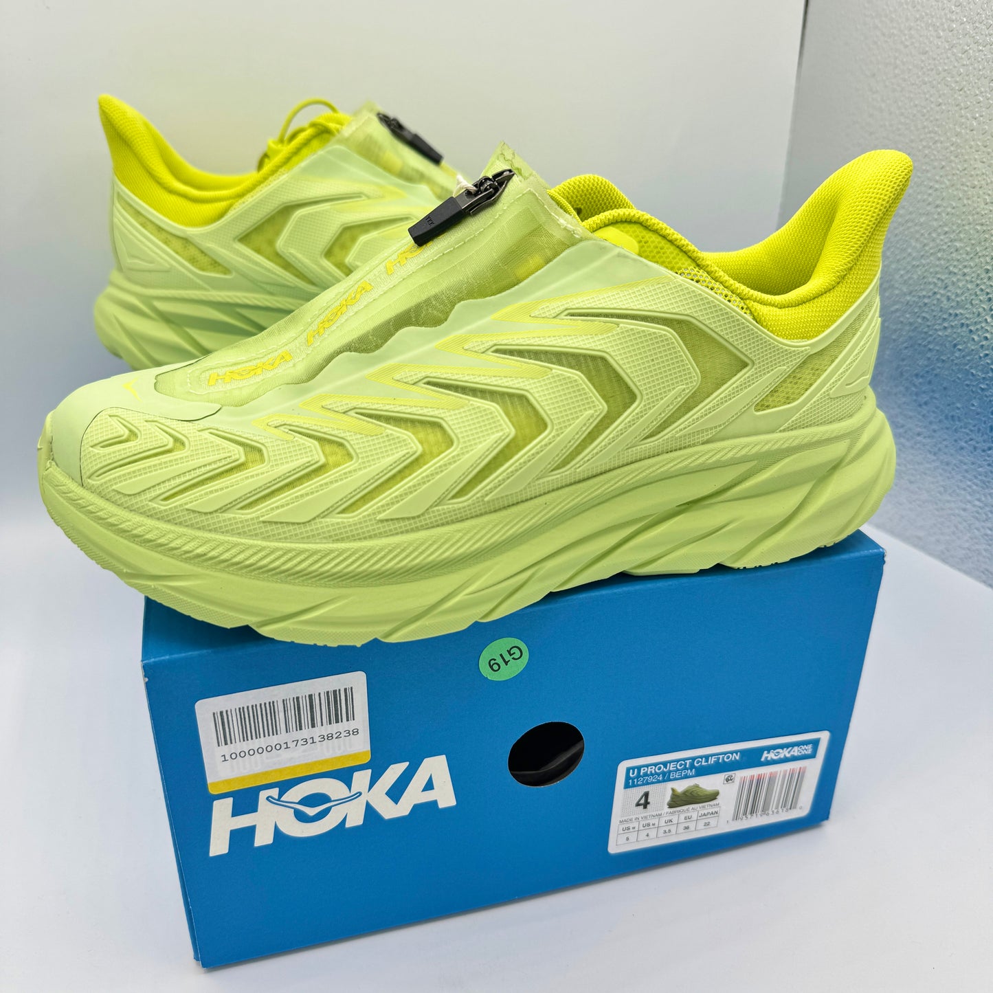 Hoka Project Clifton Butterfly Evening Primrose Unisex Sneaker Shoes BEPM