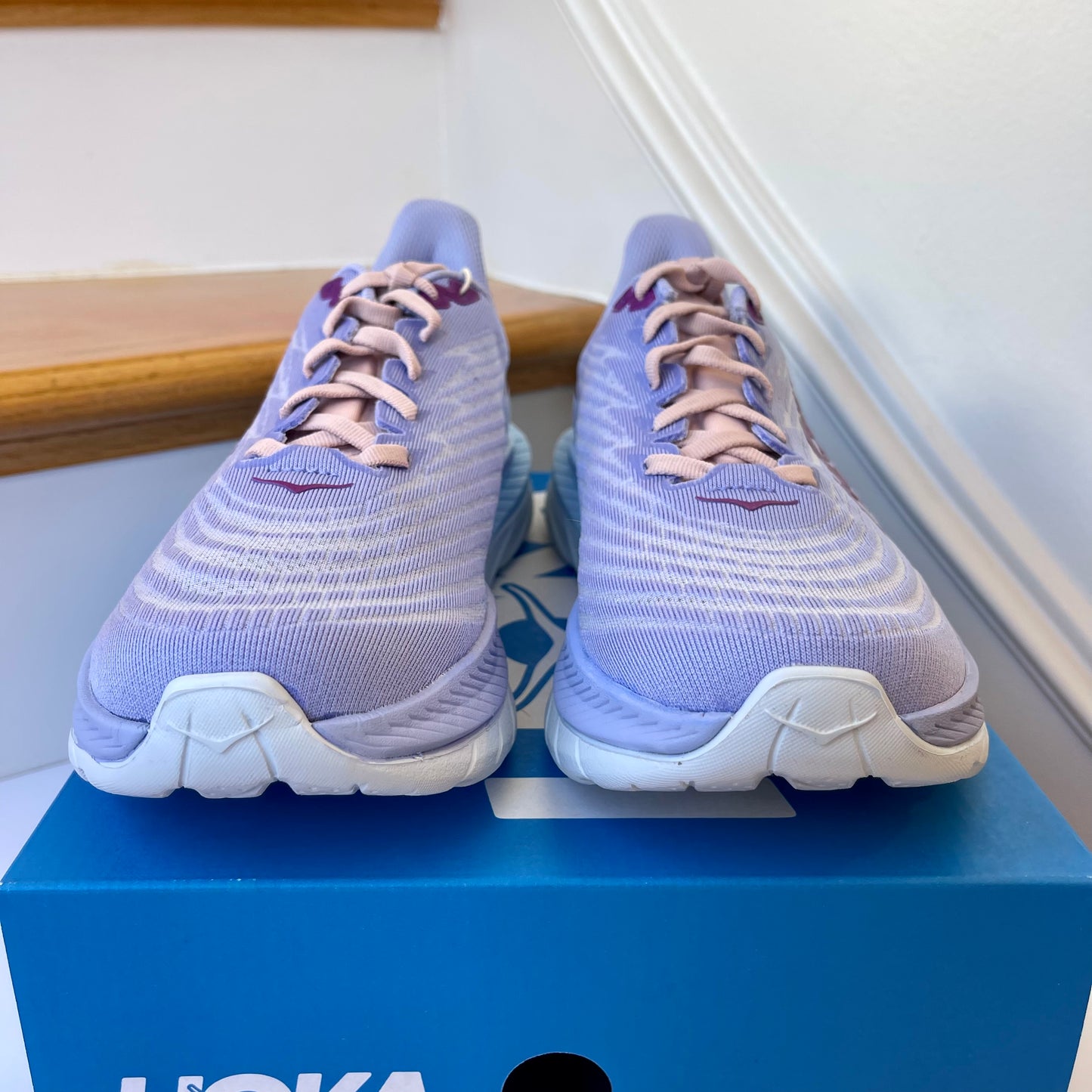 Hoka Mach 5 Running Shoes in Baby Lavender / Summer Song , Hoka One One