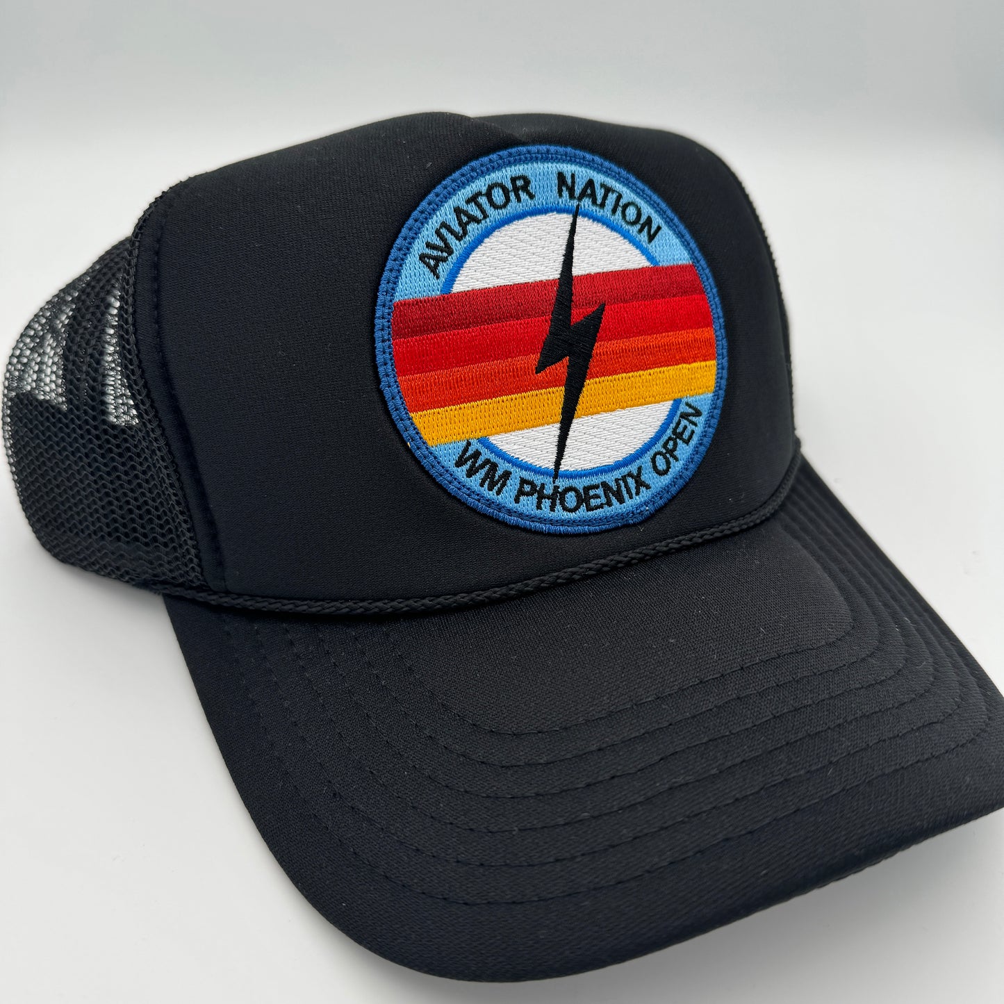 Aviator Nation Waste Management Trucker Hat Black 2024 Collab Tournament