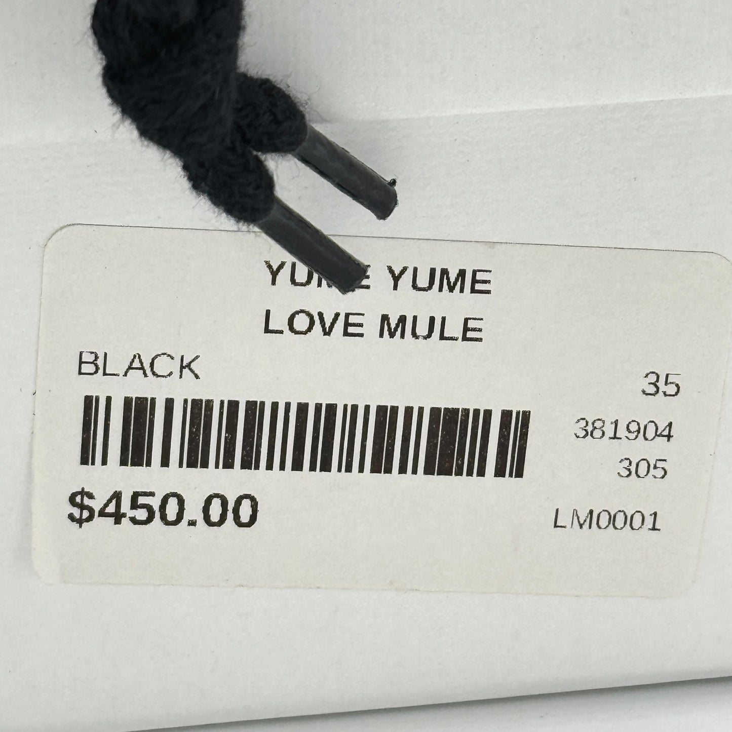 Yume Love Mules in All Black Vegan Leather Sandals