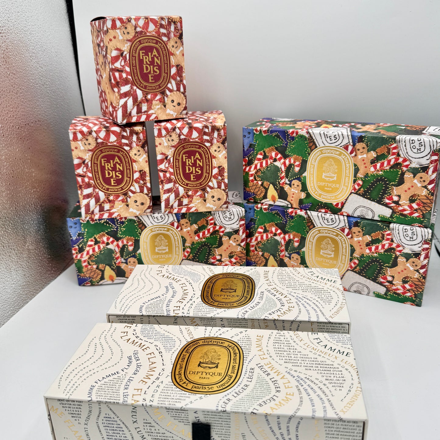 Bundle Diptyque Holiday Gift Boxes, 8 Boxes Total