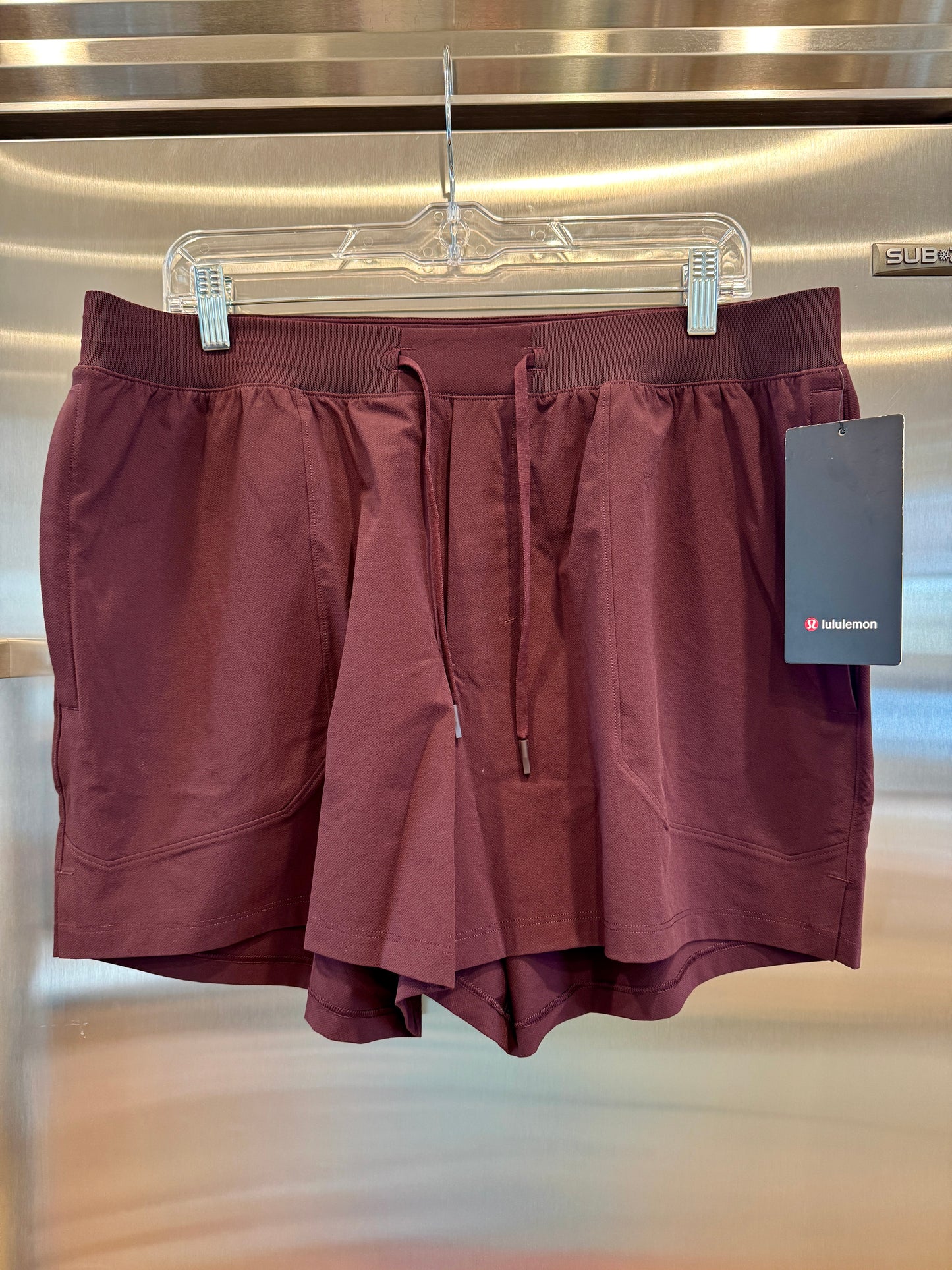 Lululemon License To Train Short 5” Unlined in Goodnight Plum - Men’s