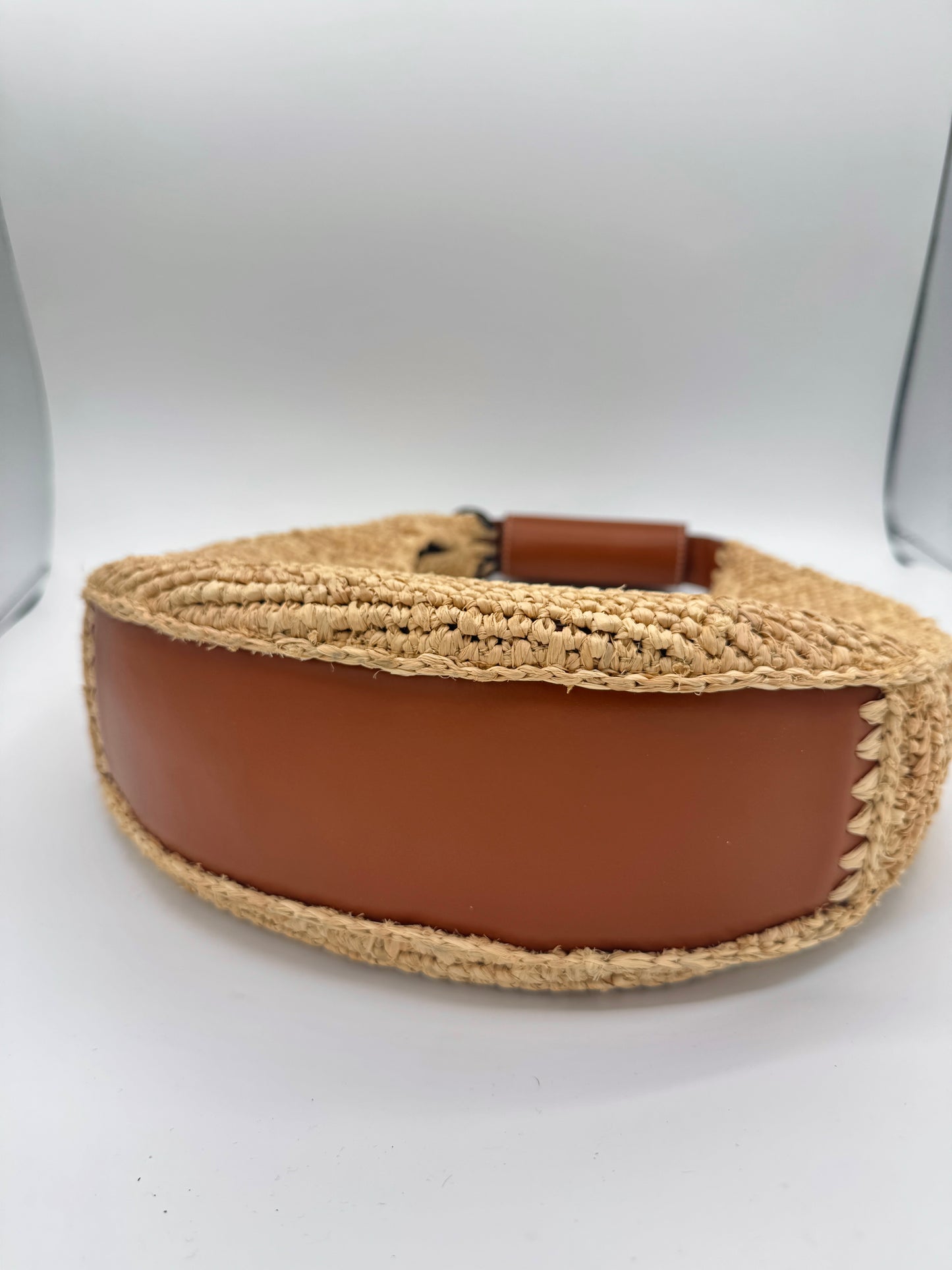 Staud Moon Bag - Natural Raffia