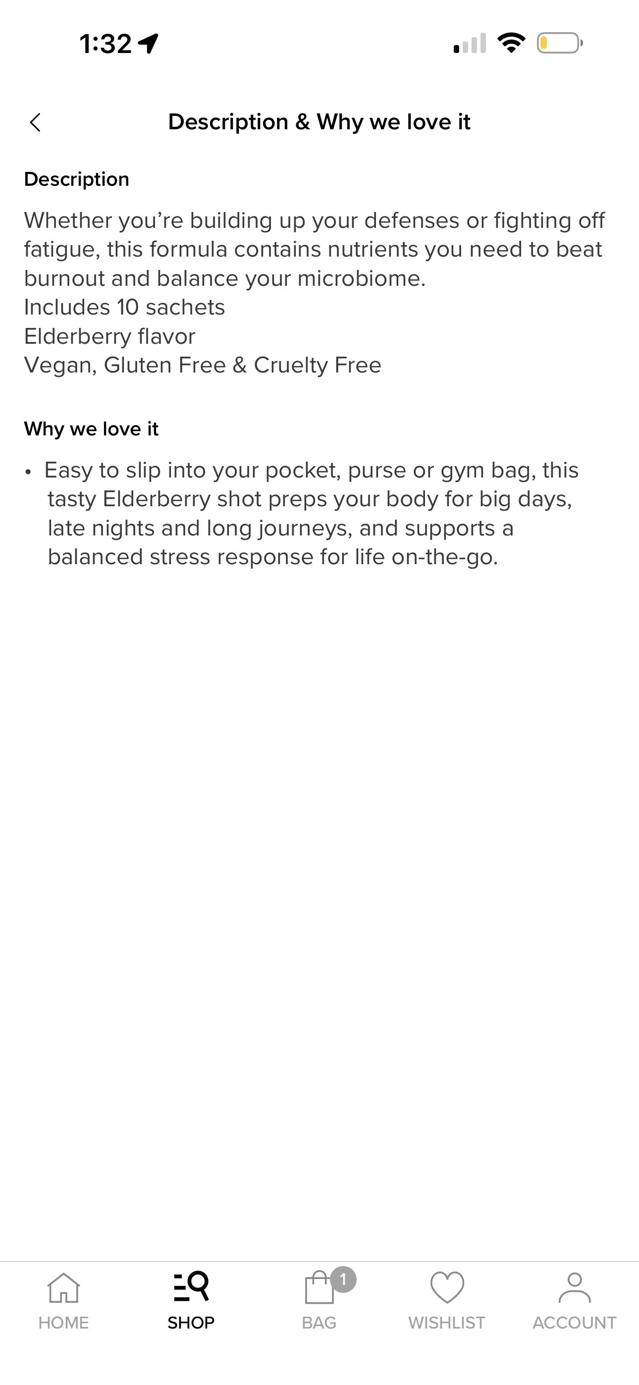 Alo Yoga (Bundle) 8x Sets of Wellness Shots (4) Discovery Packs , Dietary Supplements (32 Sachets Total)