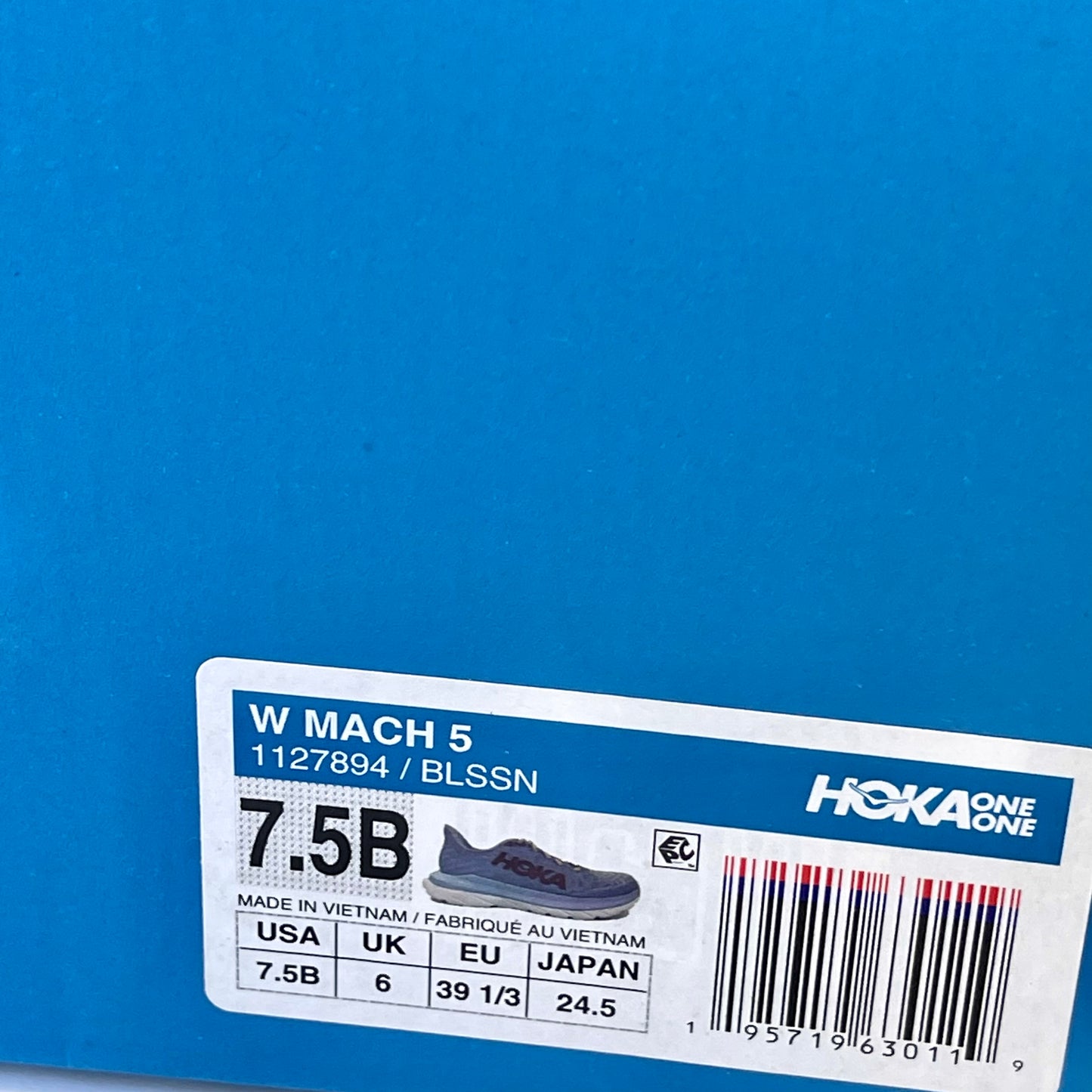 Hoka Mach 5 Running Shoes in Baby Lavender / Summer Song , Hoka One One