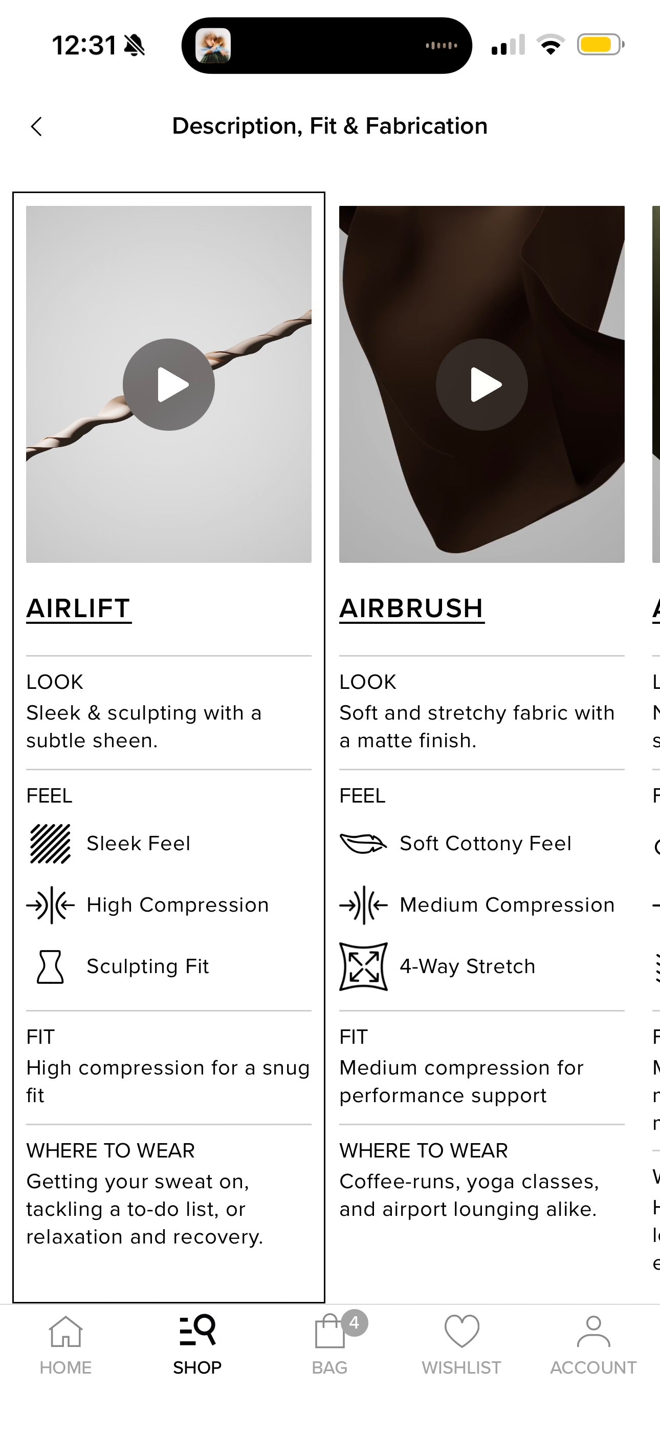 Alo 7/8 Airlift High Waist Legging - Sweet Pink