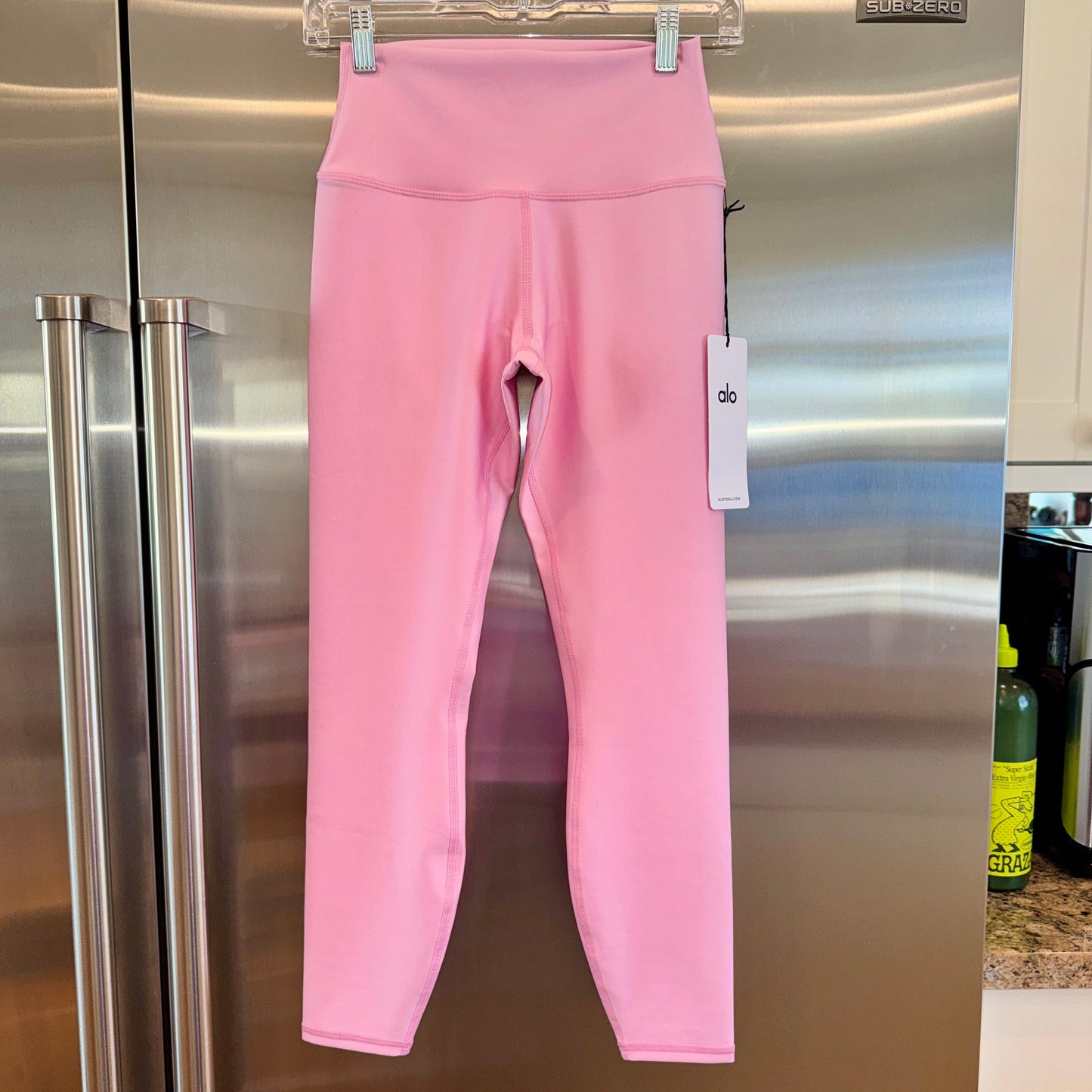 Alo 7/8 Airlift High Waist Legging - Sweet Pink