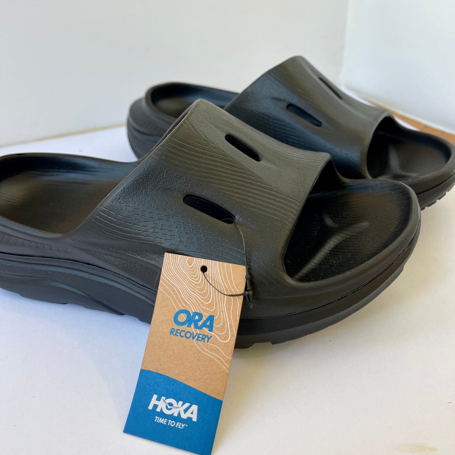 Hoka Ora 3 Recovery Slides Unisex in Black , Hoka One One NEW Sandal Shoes