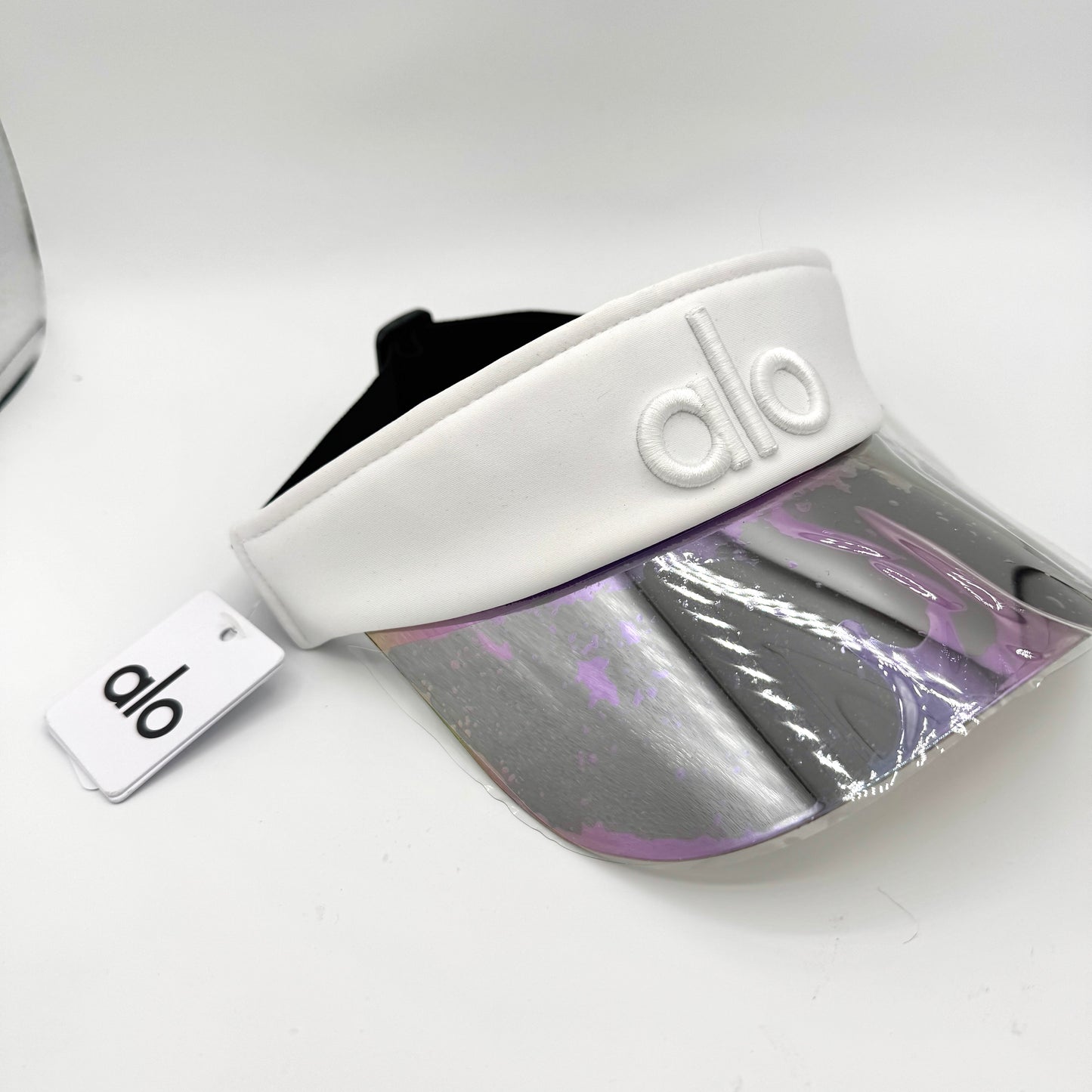 Alo Yoga Airlift Solar Visor - White