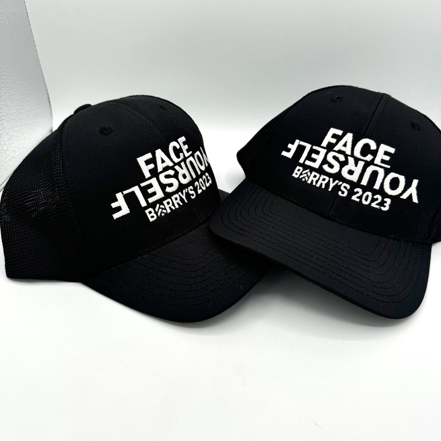 Barry’s Bootcamp BUNDLE Face Yourself Challenge 2023 Finisher Hats