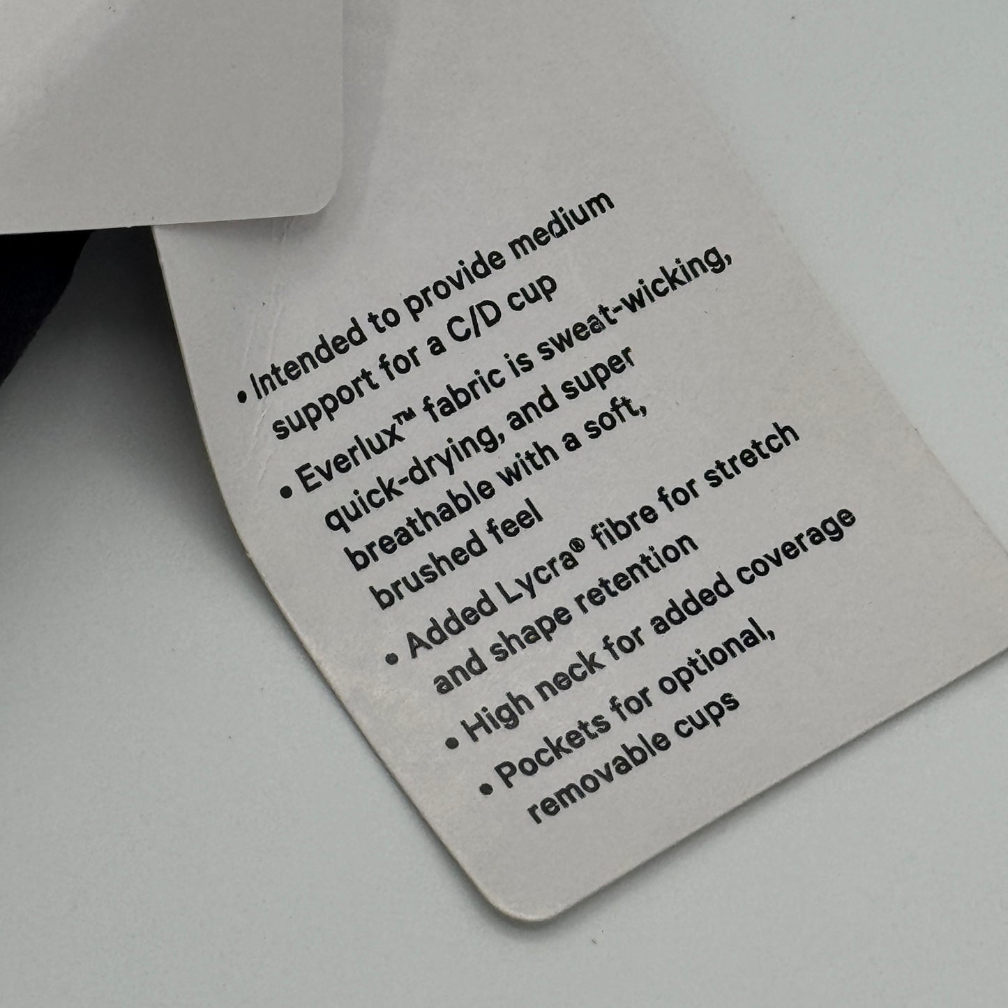 Lululemon Wunder Train Long Line Sport Bra x Barry’s Collab in Black