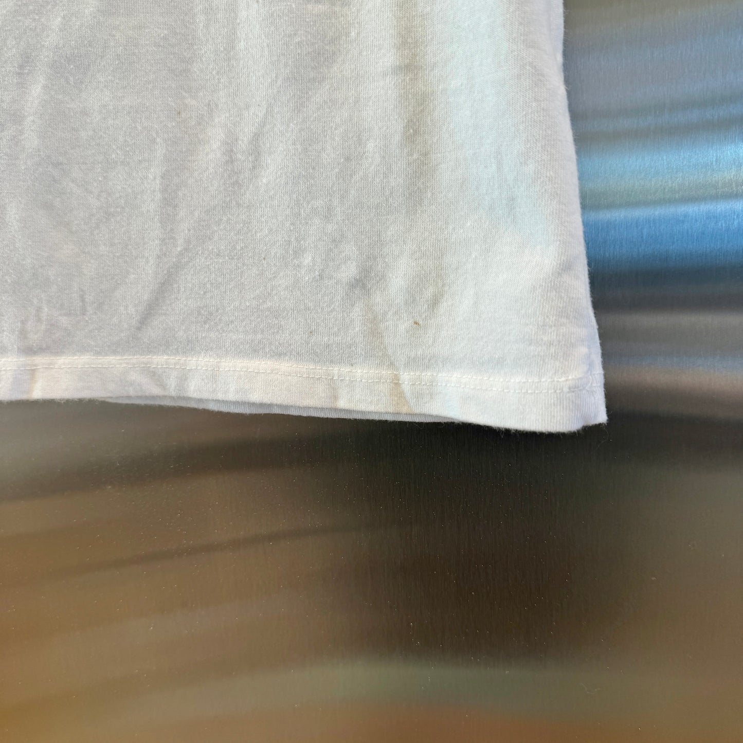 John Galt Rainbow Stripe Short Sleeve Cropped T Shirt Brandy Melville crop top Pre-Owned