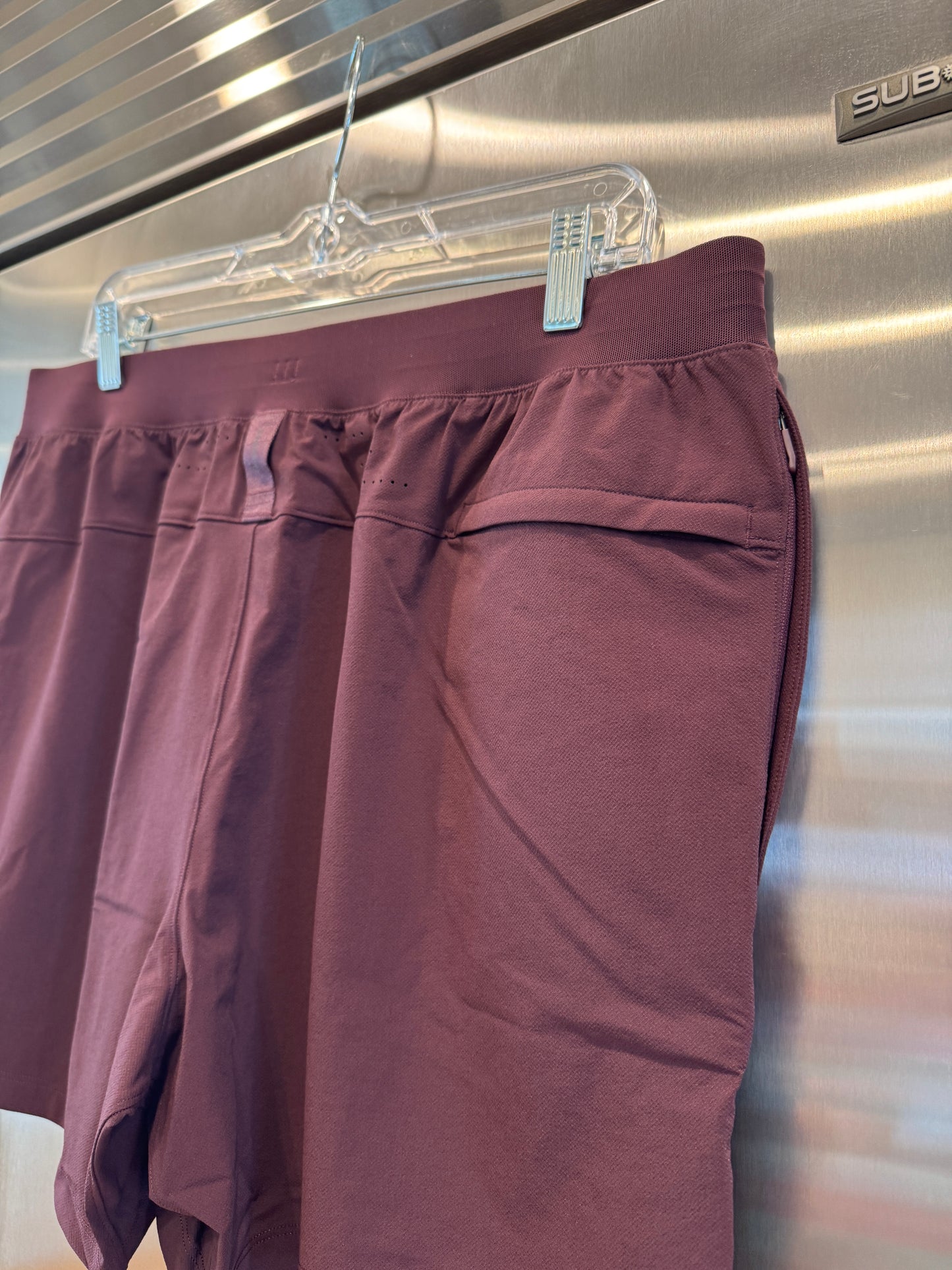 Lululemon License To Train Short 5” Unlined in Goodnight Plum - Men’s