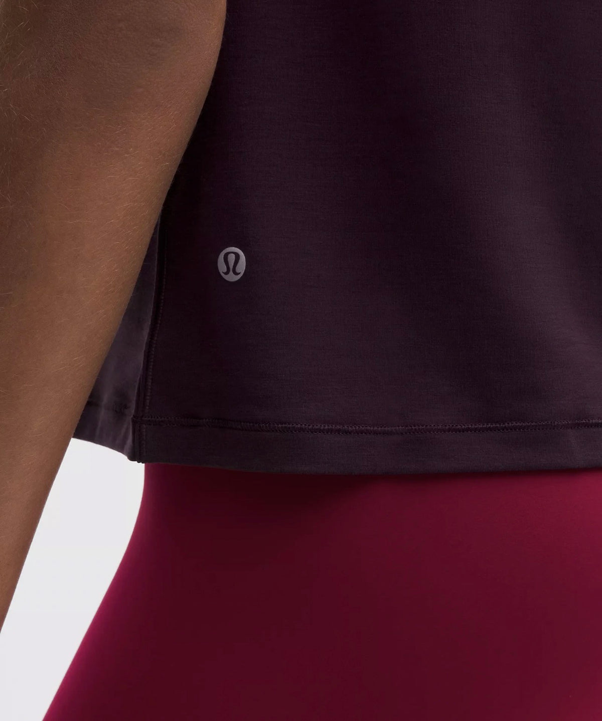 Lululemon Jersey Training Tank Top , Women’s in Black Plum Dark Burgundy Red