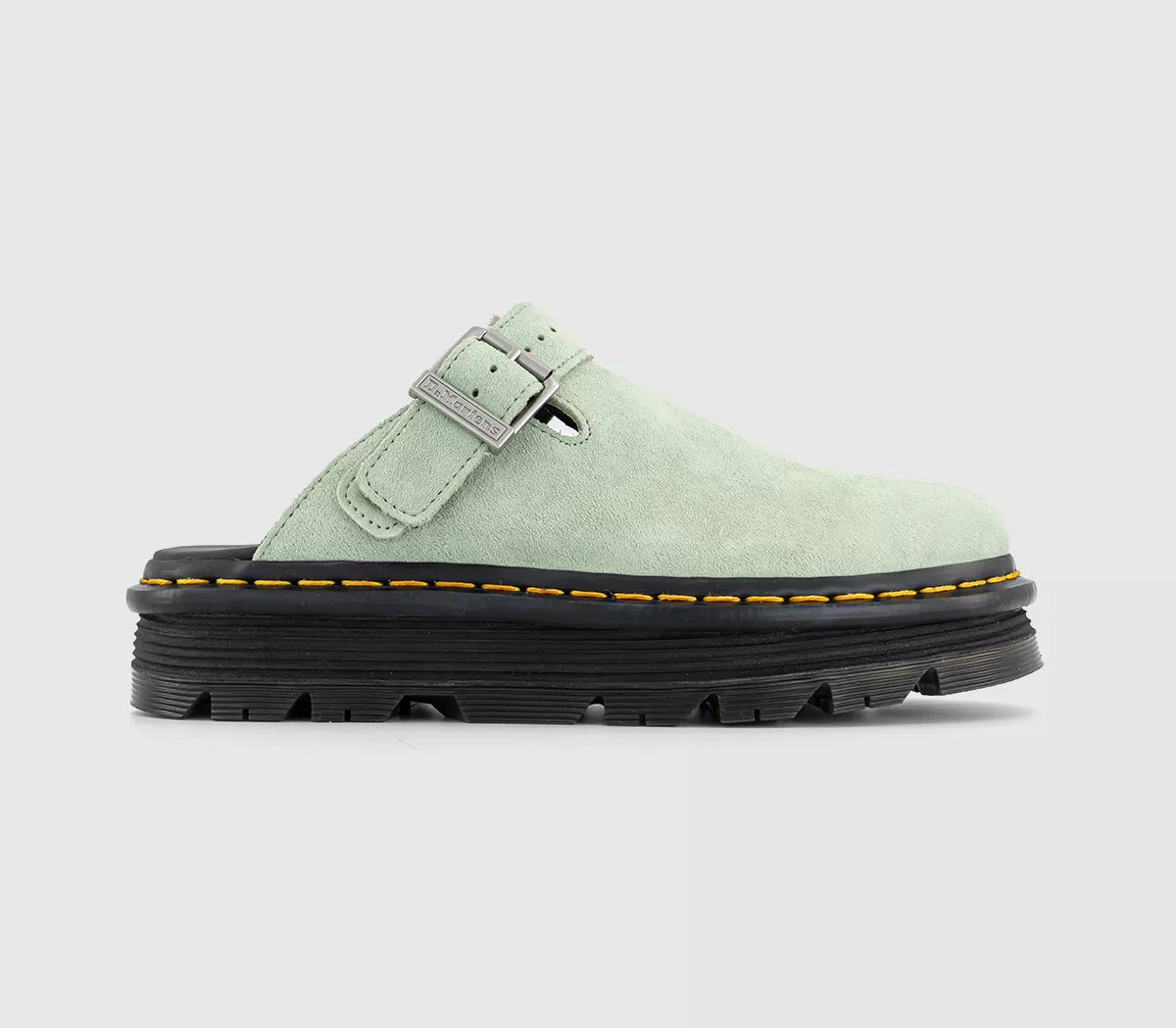 Dr Martens Zebzag Mule Unisex , Sage Green