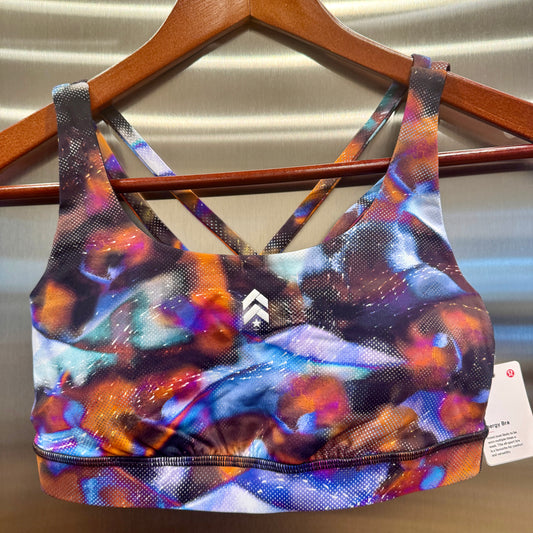 Lululemon Energy Bra Medium Support, B–D Cups in Hyper Drift Multi x Barry’s