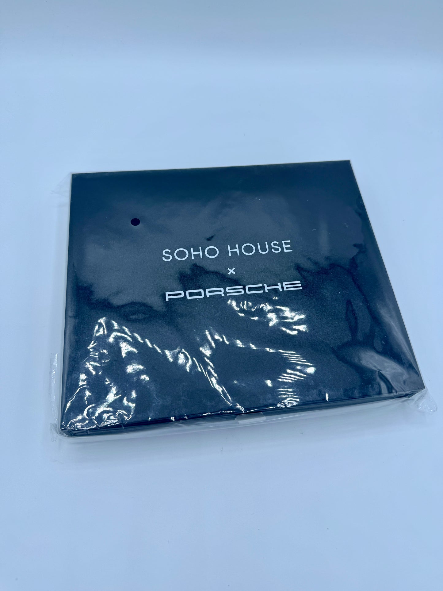 Porsche x Soho House Satin Blue Pasha Scarf Bandana