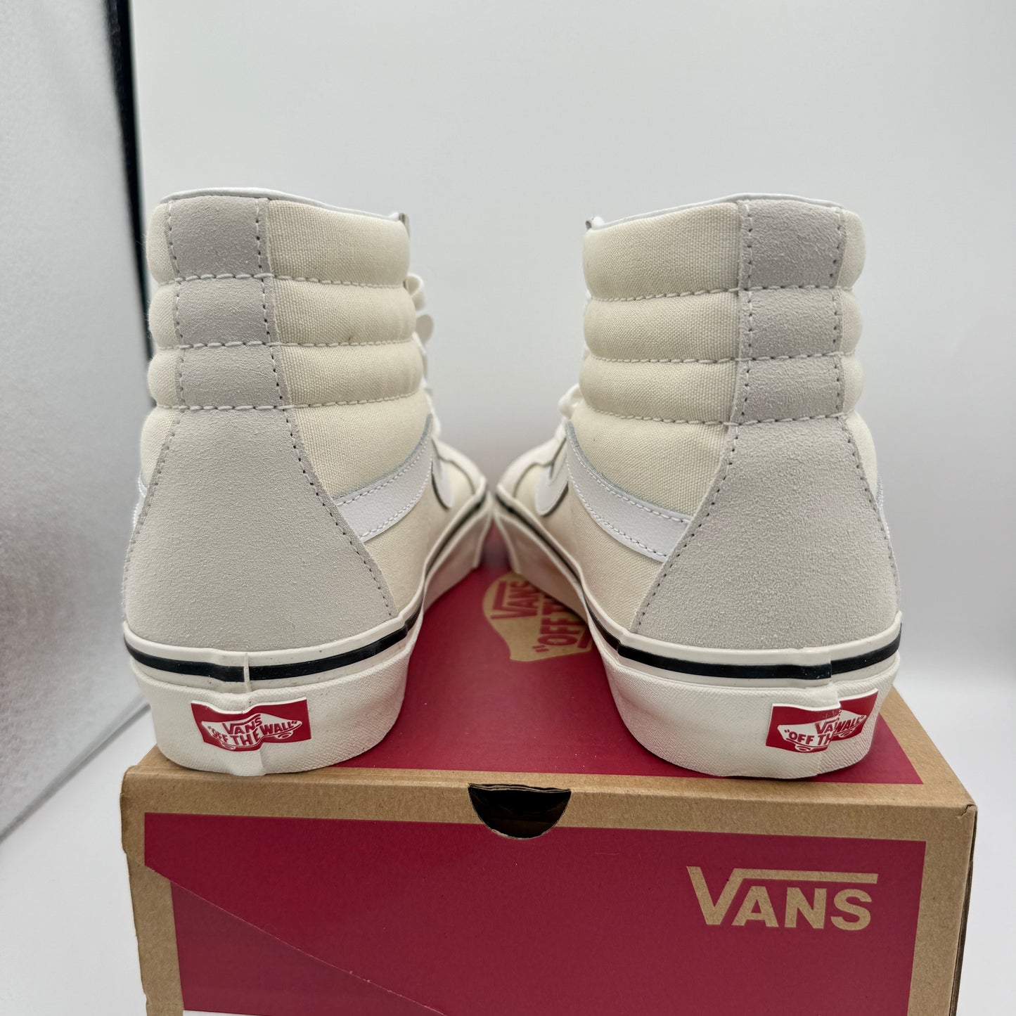 Vans Sk8 Hi 38 DX Cream OG White Anaheim Factory Edition UNISEX Brand New Sneakers