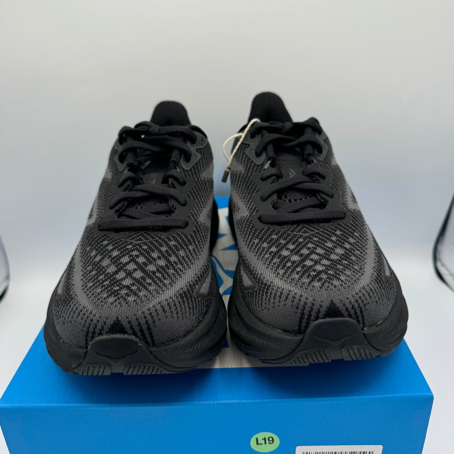 Hoka Clifton 9 Women’s Running Shoes All Black Hoka one one NEW