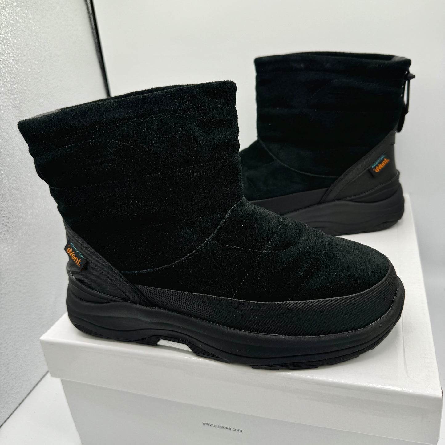 Suicoke Bower Sev Black Boots Waterproof leather unisex 3m padded brand new