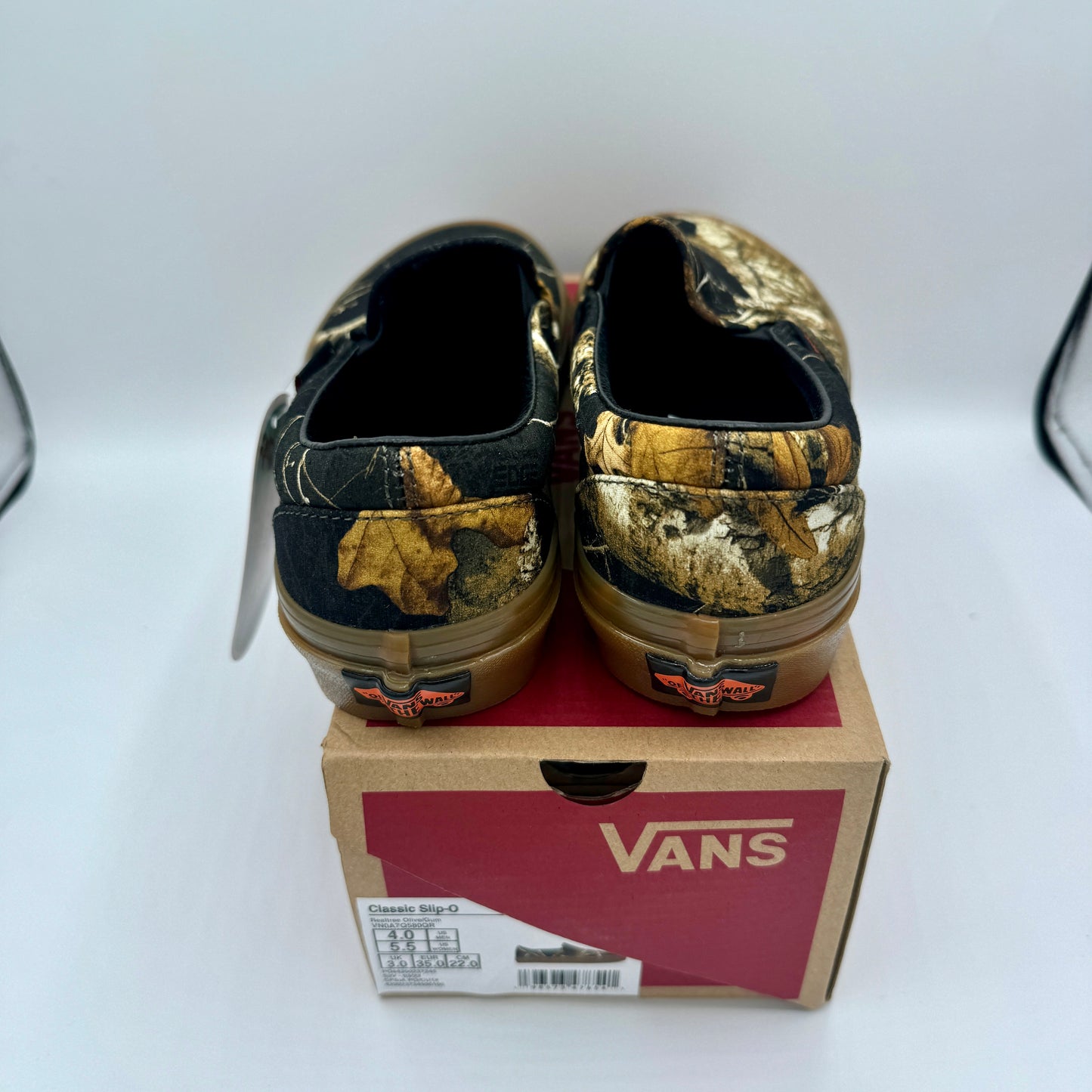 Vans x Realtree Classic Slip-On sneakers DX 98 hunting print gum sole unisex