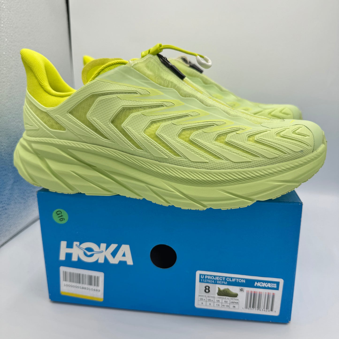 Hoka Project Clifton Butterfly Evening Primrose Unisex Sneaker Shoes BEPM