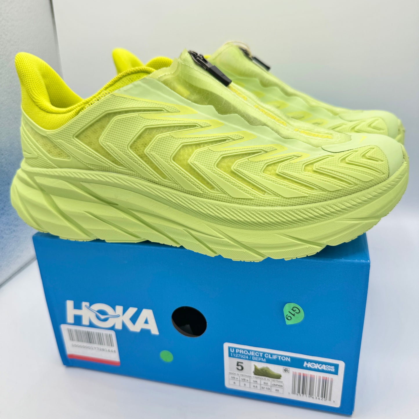 Hoka Project Clifton Butterfly Evening Primrose Unisex Sneaker Shoes BEPM