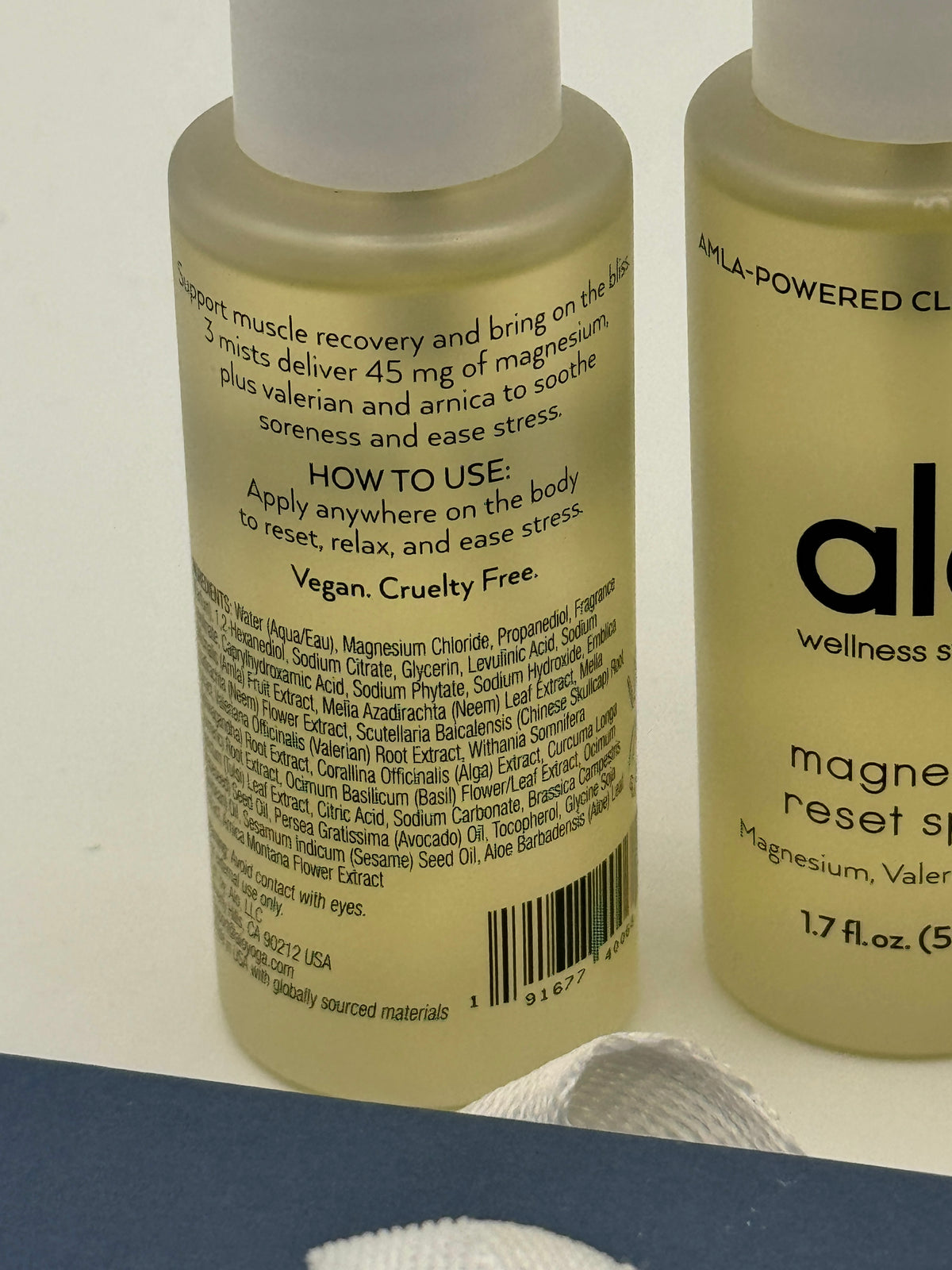 Alo Wellness BUNDLE (4) Magnesium Sprays, (2) Gift Bags, (1) Wellness Discovery Satchet Kit