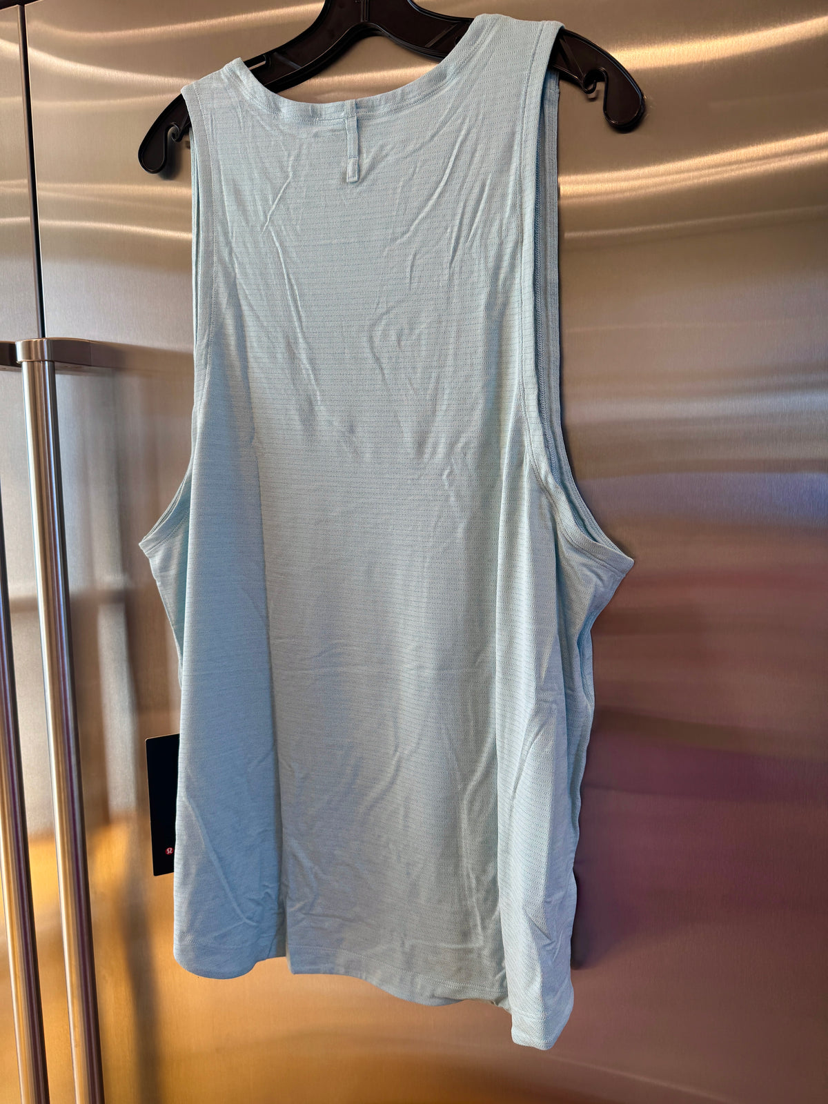 Lululemon License to Train Top , Mens Tank Top in Foam Cloud Blue