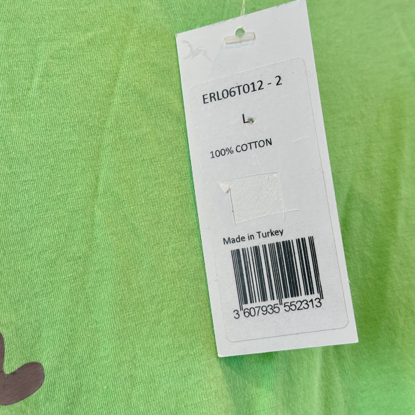 Erl Venice Green Tee Shirt Be Nice Print Unisex Signature Design Brand New