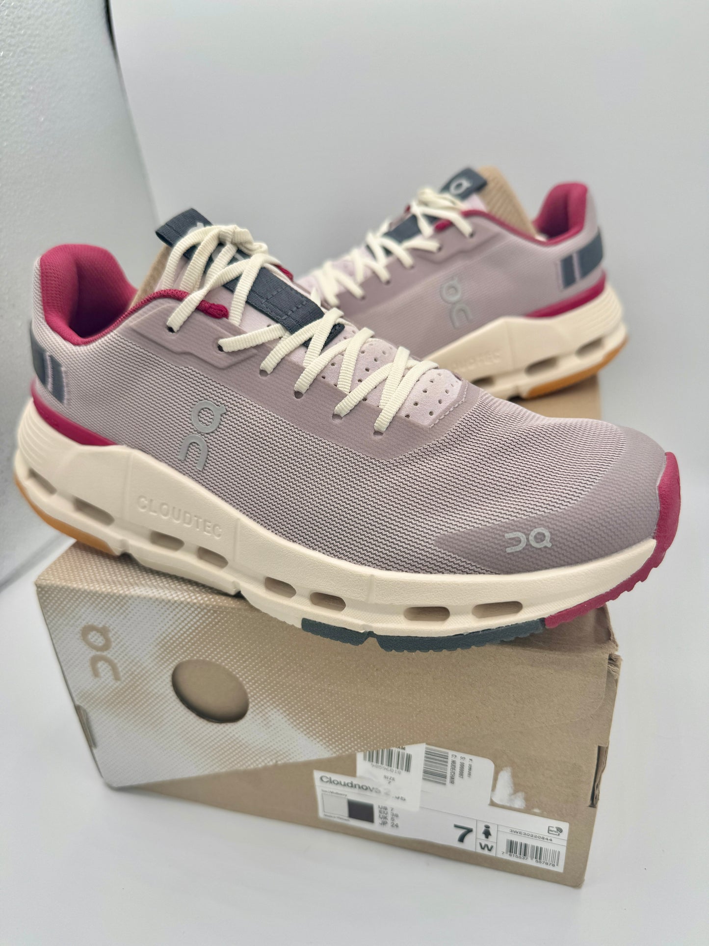 On Cloudnova Form 2 Sneakers Women’s Running Shoes - Fade / Orchid
